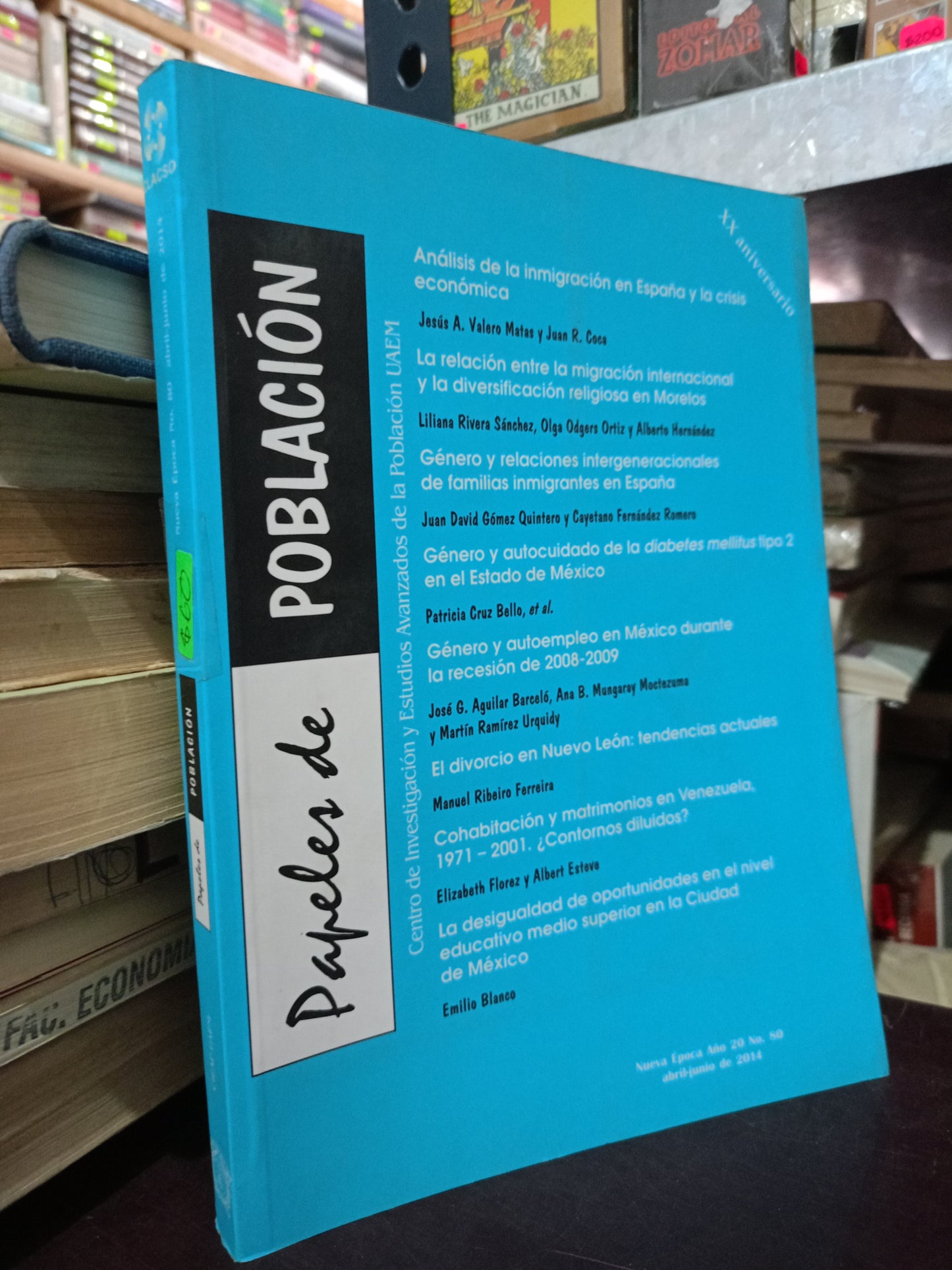 PAPELES DE POBLACION USADO HISTORIA LITERARIO 305