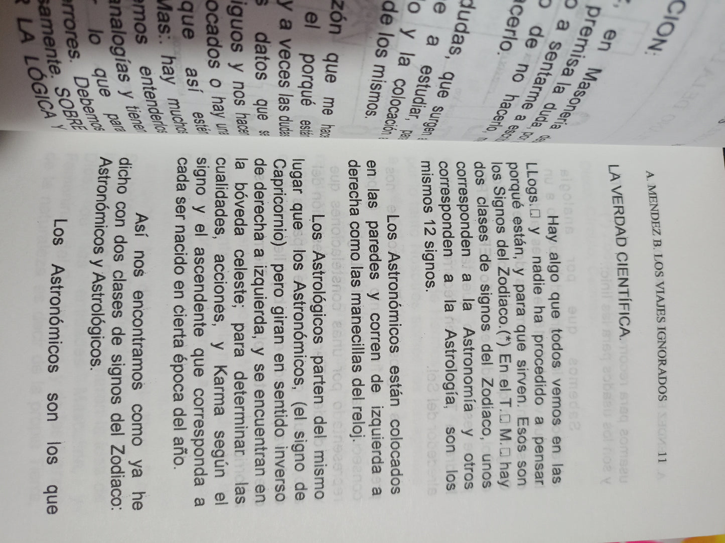 LOS VIAJES IGNORADOS DEL MASÓN POR ARTURO MÉNDEZ B. USADO MASONERÍA ALDAMA