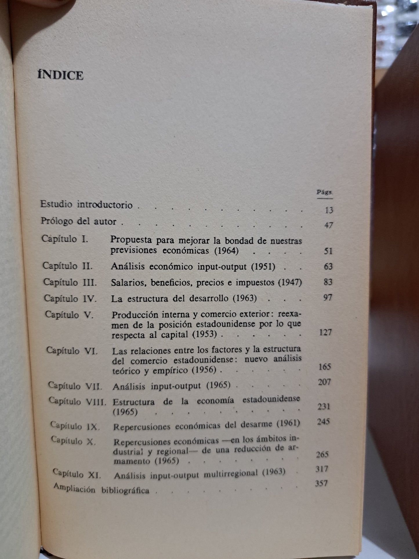 ANÁLISIS ECONÓMICO INPUT-OUTPUT W. LEONTIEF USADO NOVELA JUÁREZ