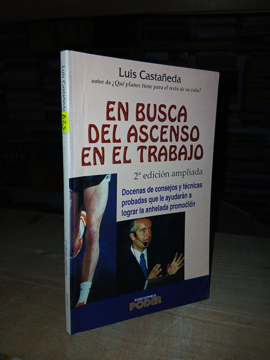 EN BUSCA DEL ASCENSO EN EL TRABAJO POR LUIS CASTAÑEDA USADO ADMINISTRACIÓN LITERARIO 207