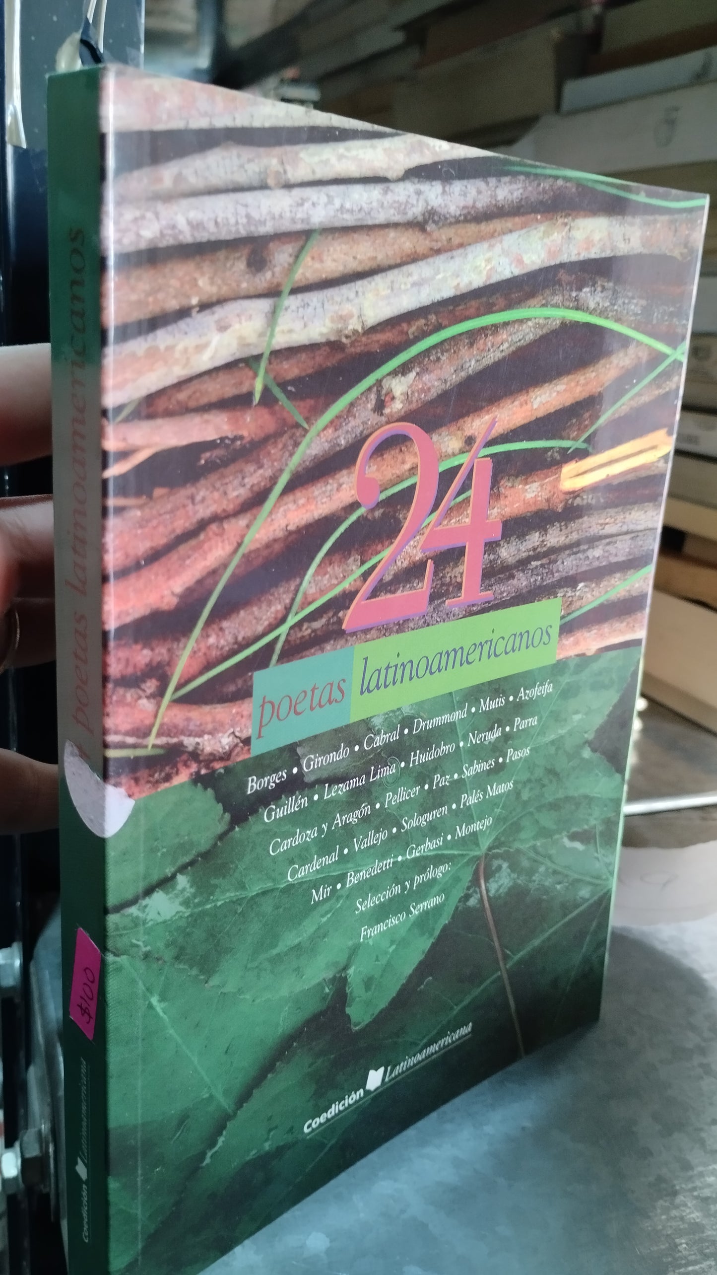 24 POETAS LATINOMERICANOS POR COEDICION LATINOAMERICANA LIBRO USADO POESIA ALDAMA