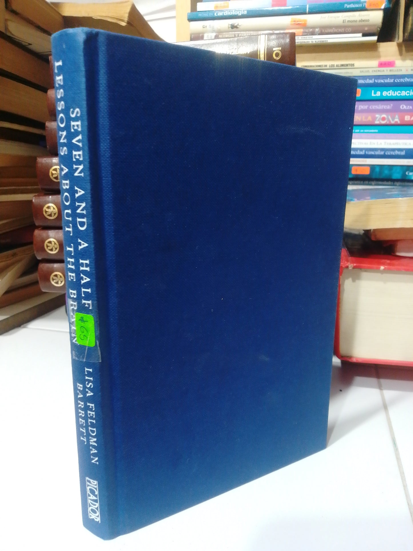 SEVEN AND A HALF LESSONS ABOUT THE BRAIN POR LISA FELDMAN USADO IDIOMAS JUAREZ