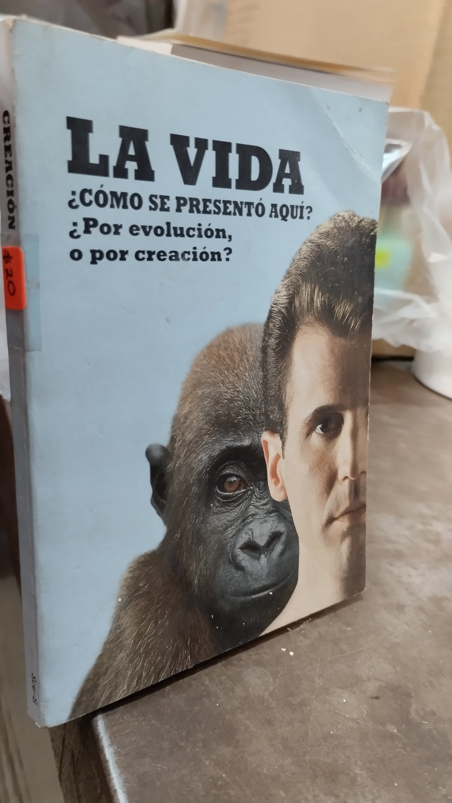 LA VIDA COMO SE PRESENTO AQUI POR EVOLUCION O POR CREACION POR LA TORRE DEL VIGIA LIBRO USADO CIENCIA ALDAMA