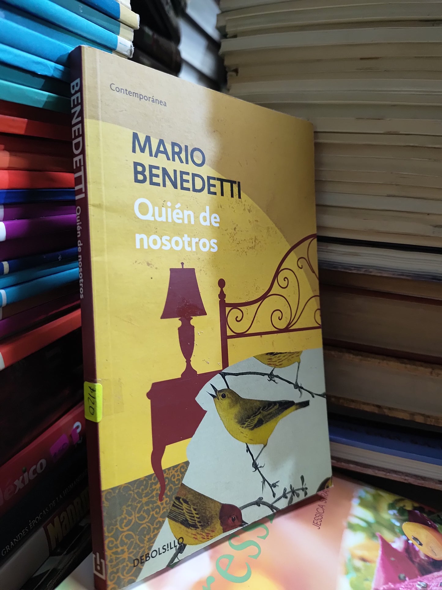 QUIEN DE NOSOTROS POR MARIO BENEDETTI USADO NOVELAS JUAREZ 507