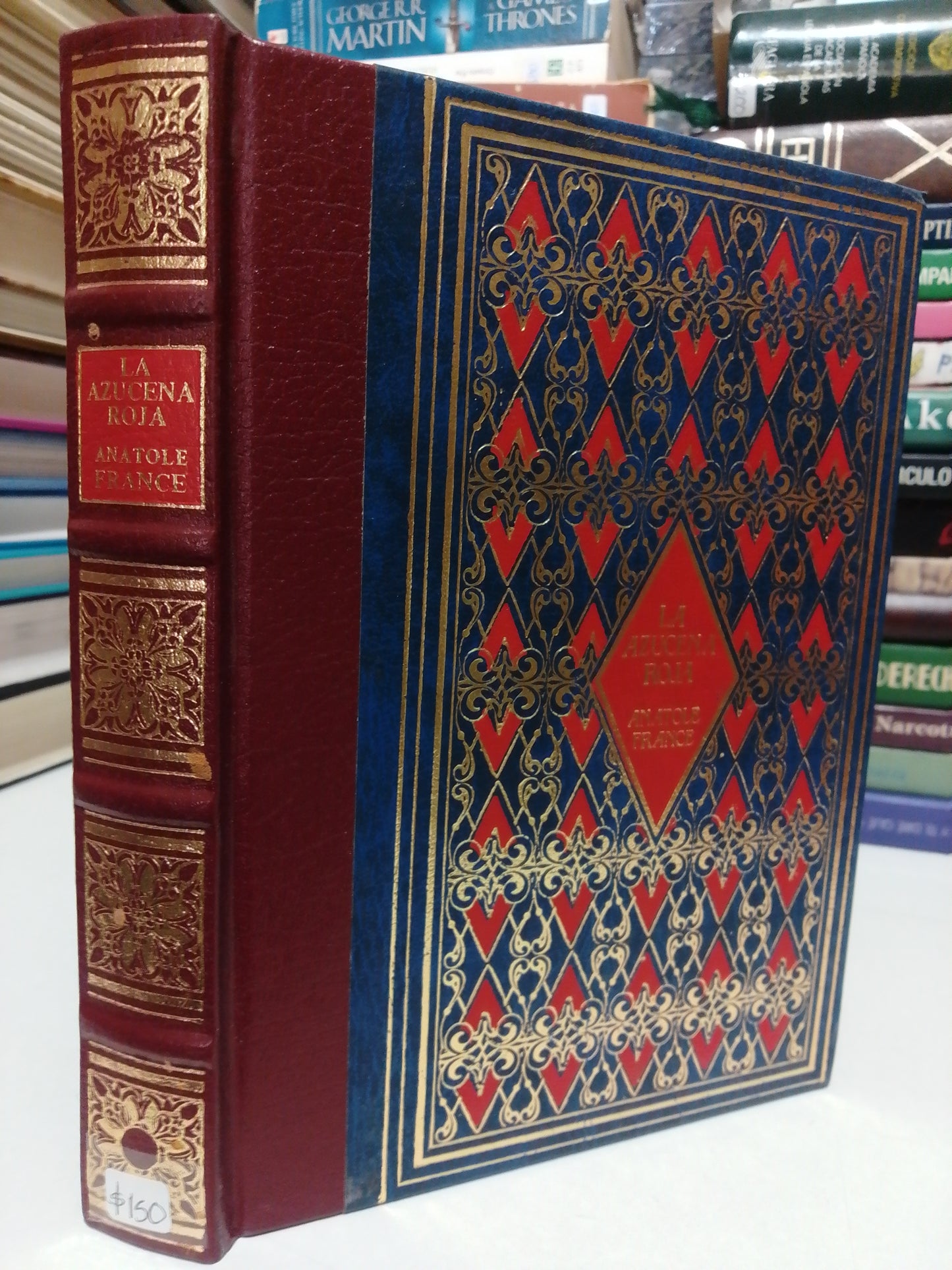 LA AZUCENA ROJA POR ANATOLE FRANCE USADO NOVELA JUÁREZ