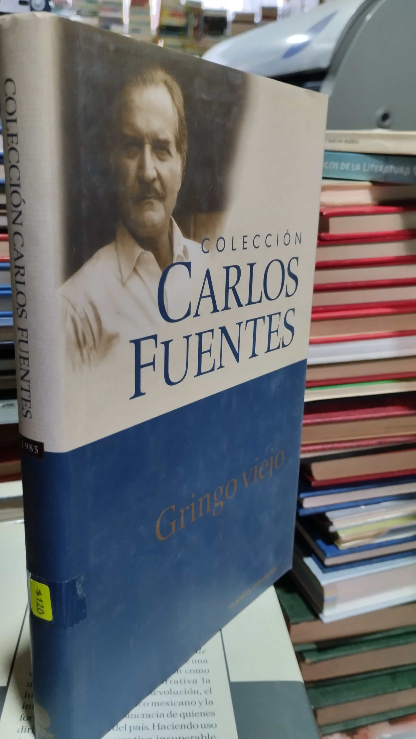 GRINGO VIEJO POR CARLOS FUENTES LIBRO USADO NOVELAS ALDAMA
