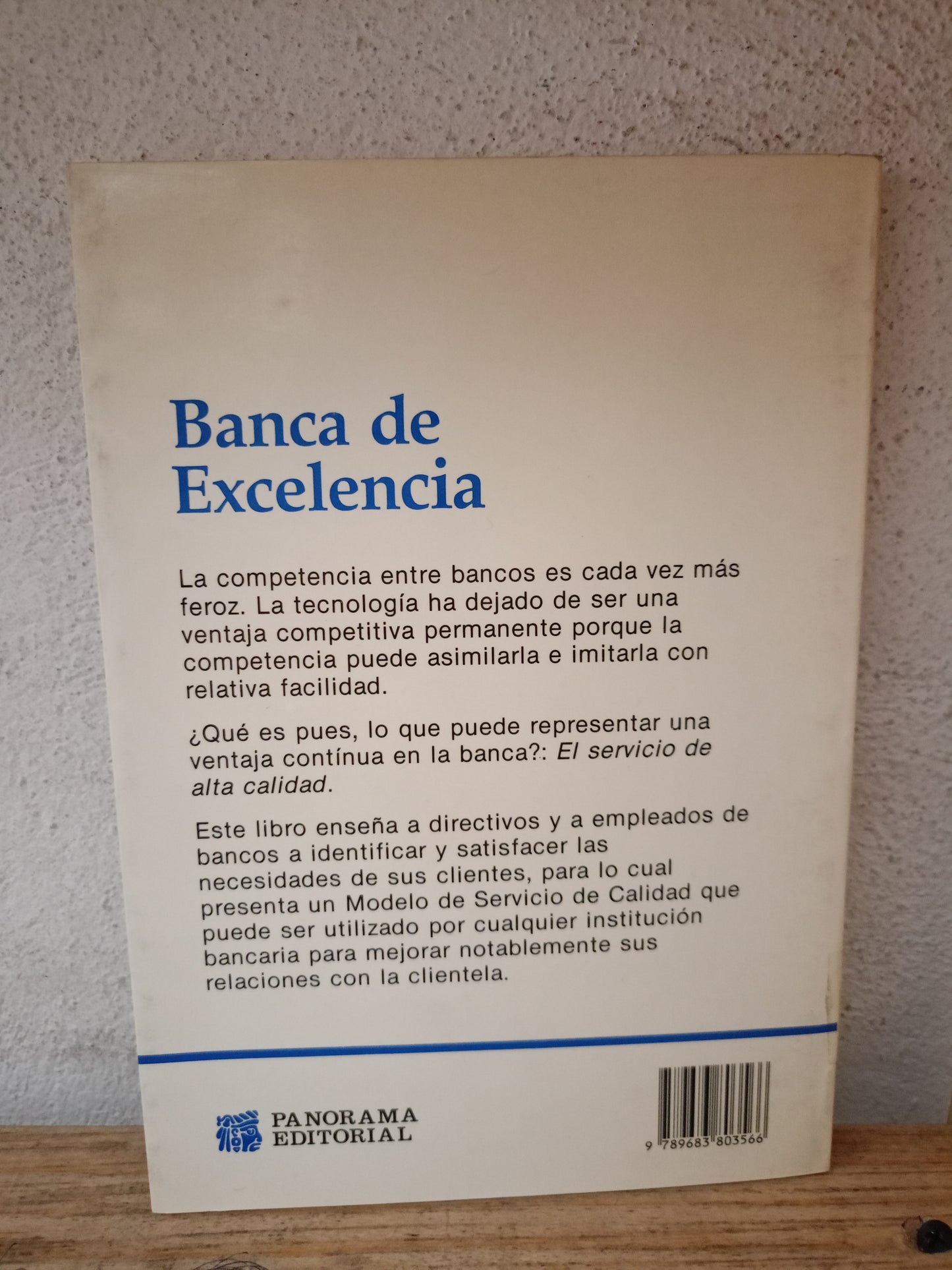 BANCA DE EXCELENCIA POR M. RAY GRUBBS Y R. ERIC REIDENBACH USADO DERECHO LITERARIO 305