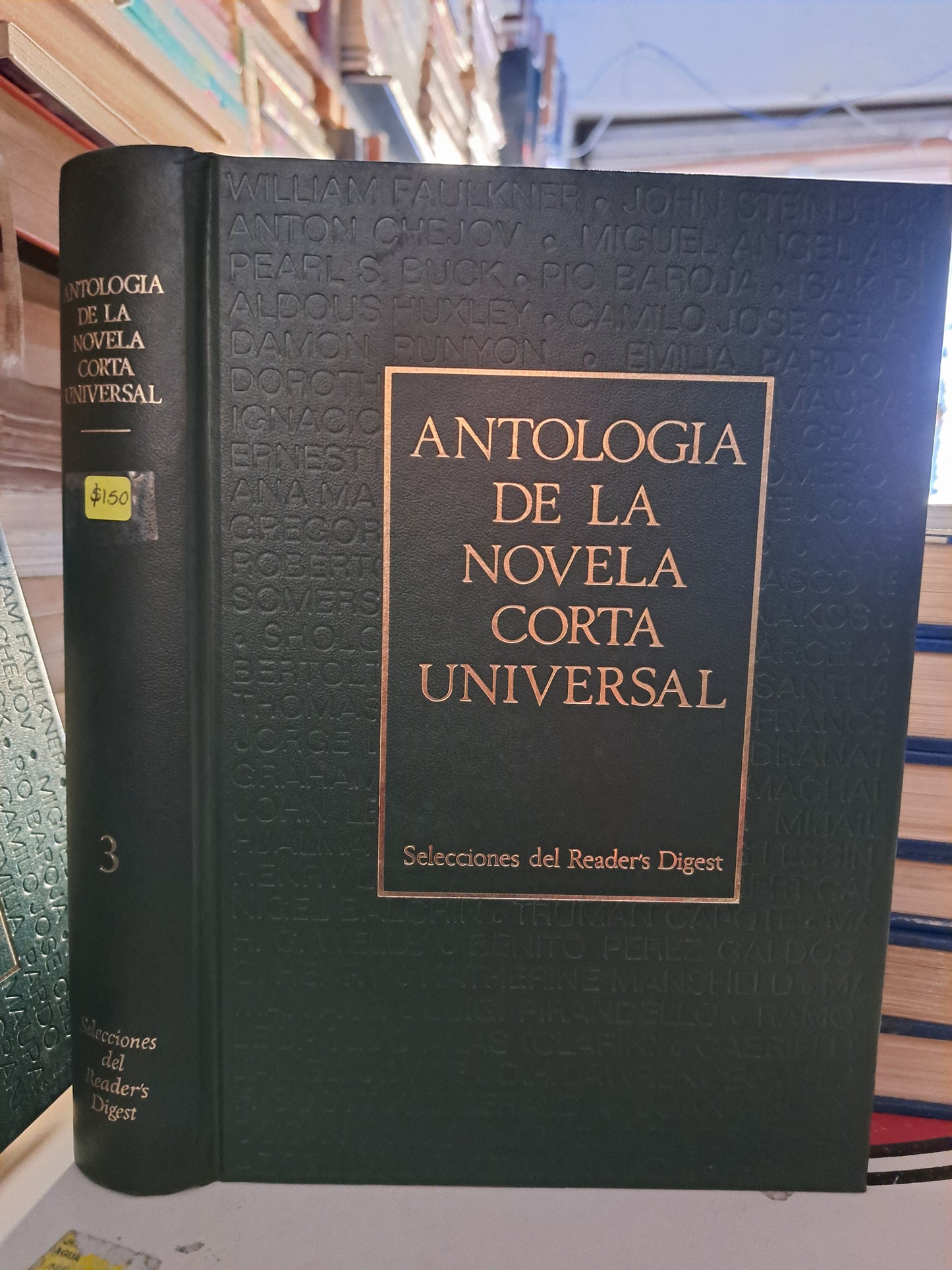 ANTOLOGIA DE LA NOVELA CORTA UNIVERSAL 2 SELECCIONES READER'S DIGEST  USADO NOVELA LITERARIO 207