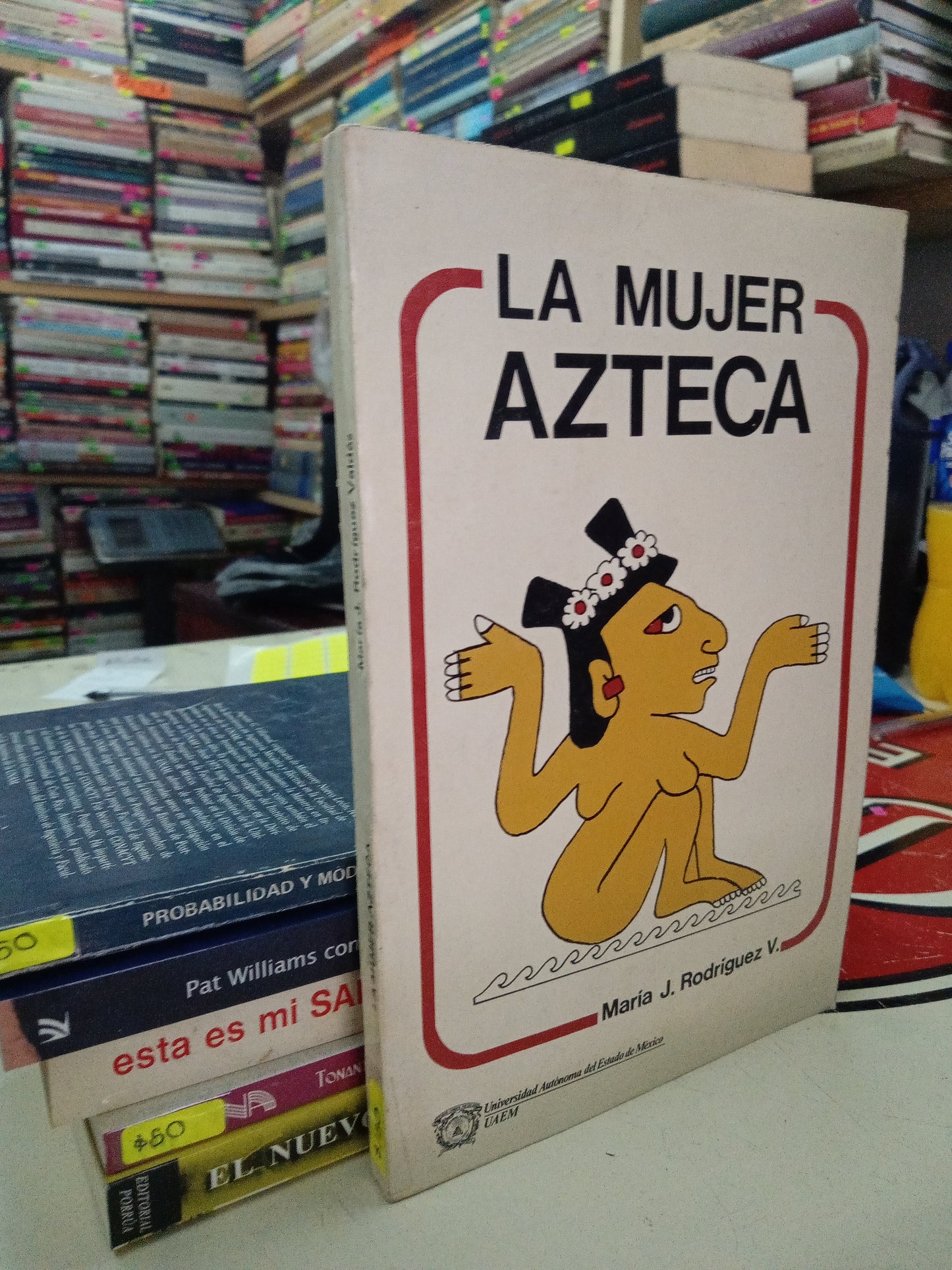 LA MUJER AZTECA POR MARIA J RODRIGUEZ USADO HISTORIA LITERARIO 207