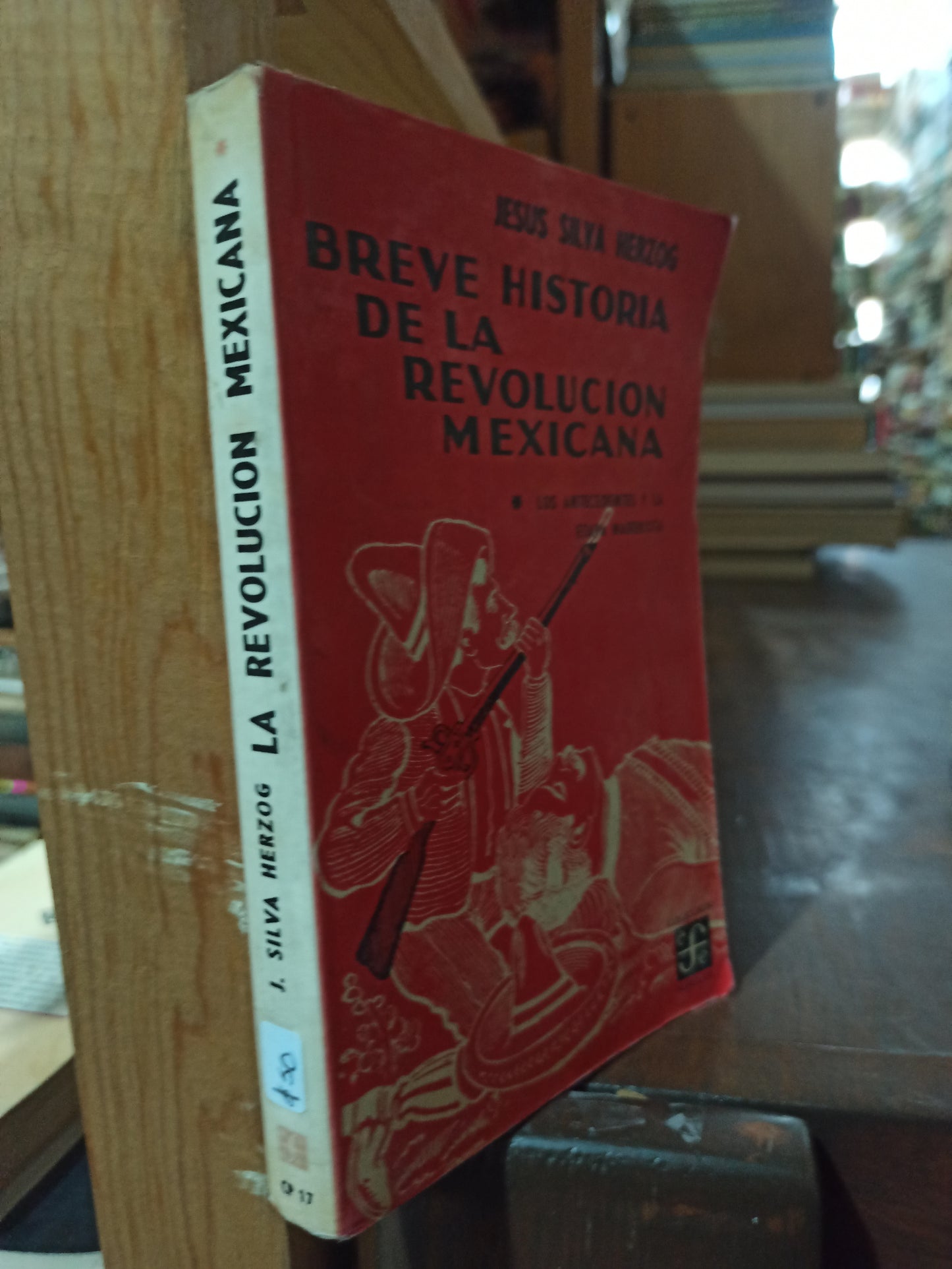 BREVE HISTORIA DE LA REVOLUCION MEXICANA POR JESUS SILVA HERZOG USADO HISTORIA ALDAMA