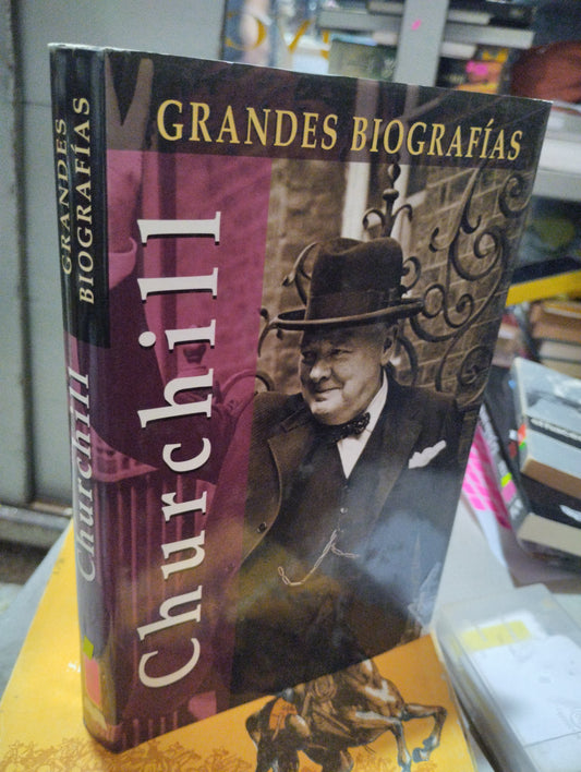 GRANDES BIOGRAFIAS POR CHURCHILL USADO HISTORIA ALDAMA