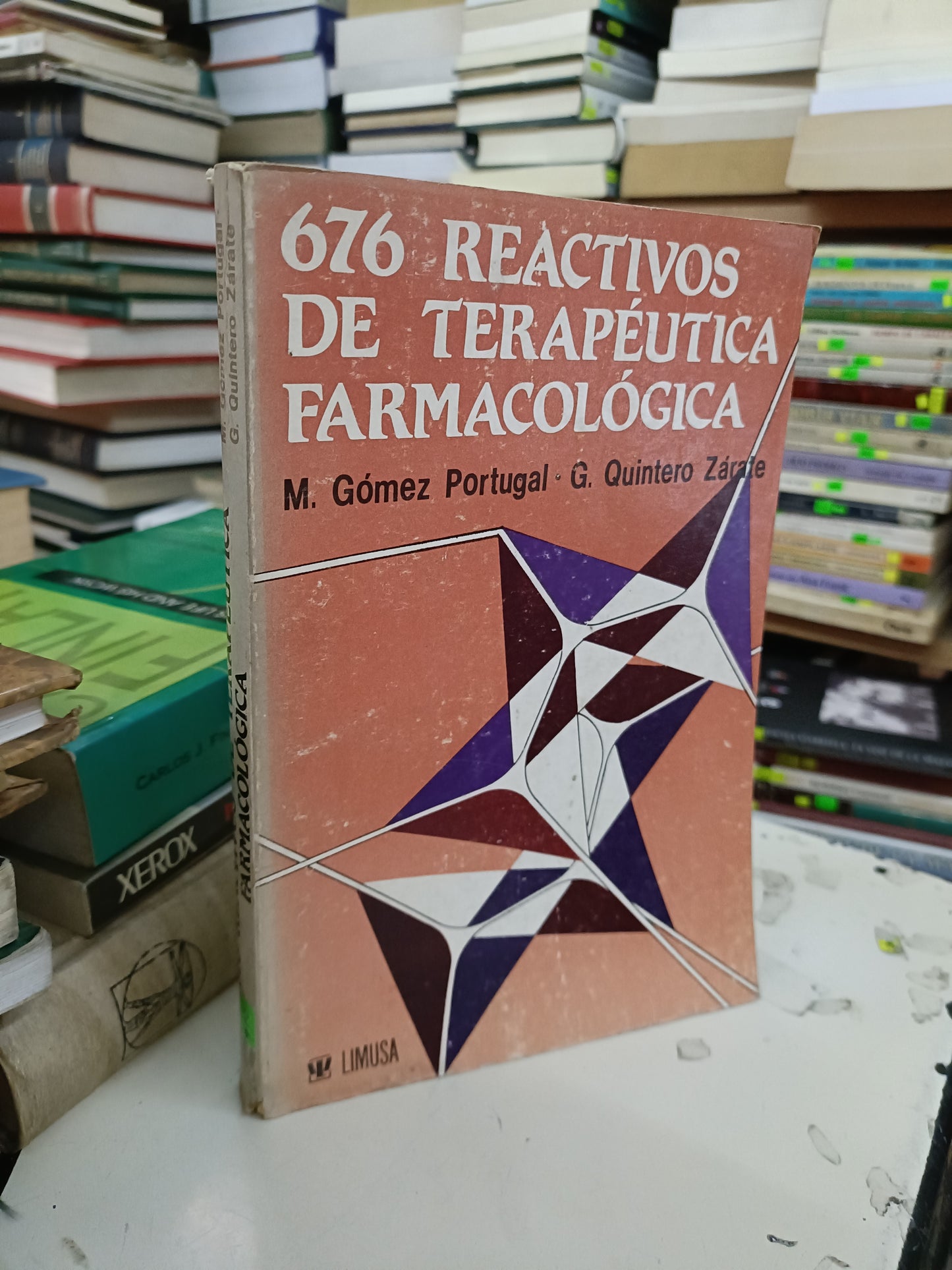 676 REACTIVOS DE TERAPÉUTICA FARMACOLÓGICA POR M. GÓMEZ PORTUGAL Y G. QUINTERO ZARATE USADO MEDICINA LITERARIO 207
