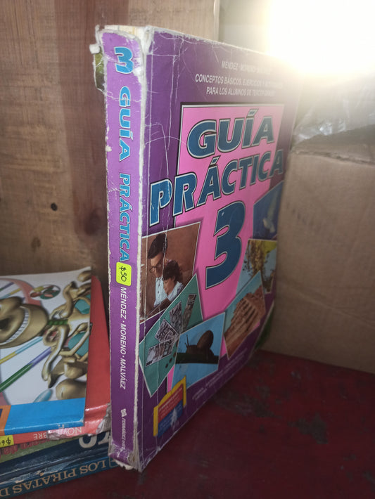 GUIA PRACTICA 3 POR MENDEZ MORENO Y MALVAEZ USADO INFANTILES LITERARIO 207
