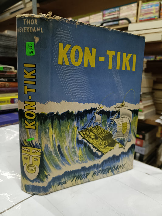 KON TIKI POR THOR HEYERDAHL USADO NOVELA LITERARIO 207