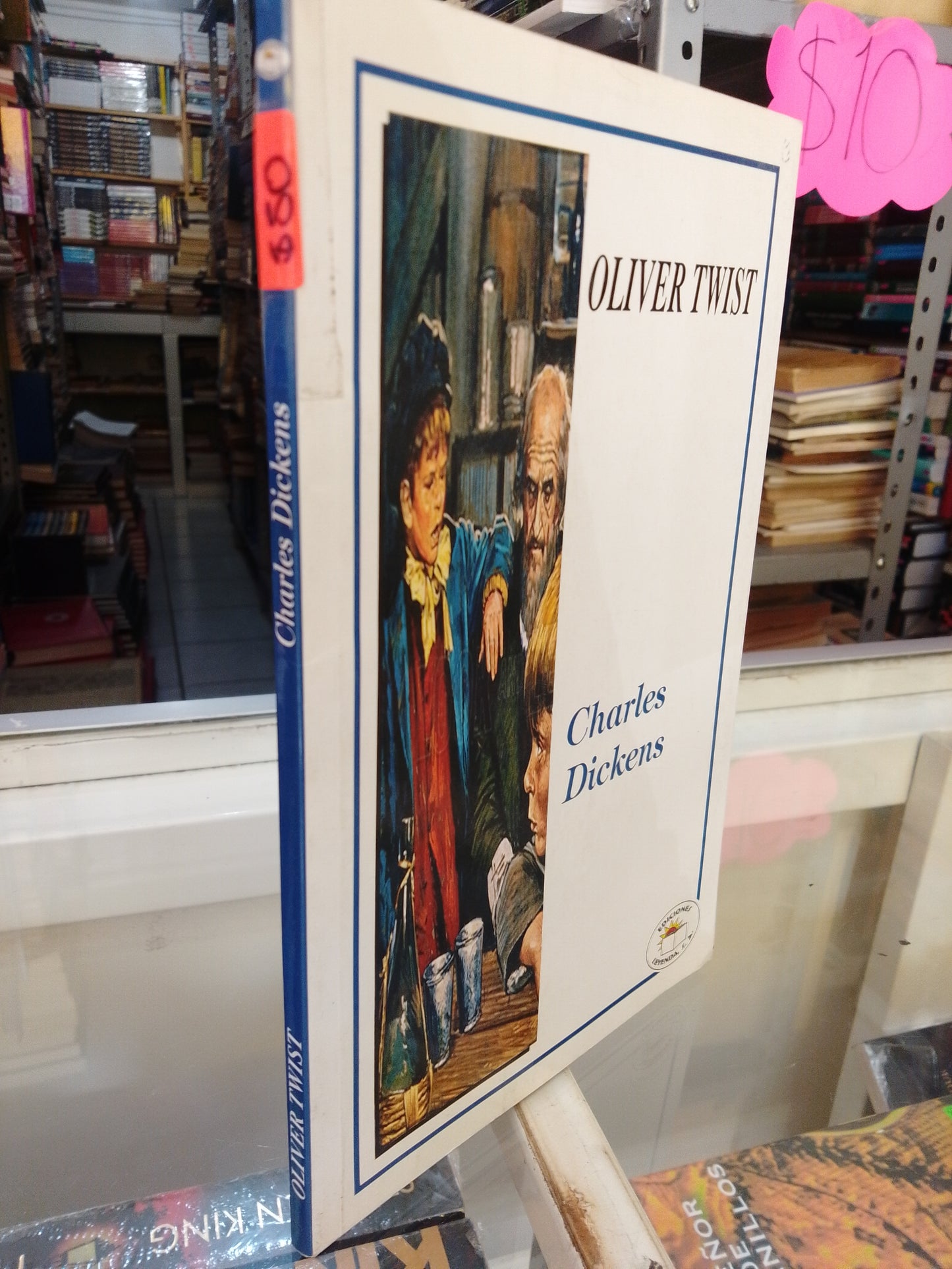 OLIVER TWIST POR CHARLES DICKENS USADO NOVELAS JUAREZ