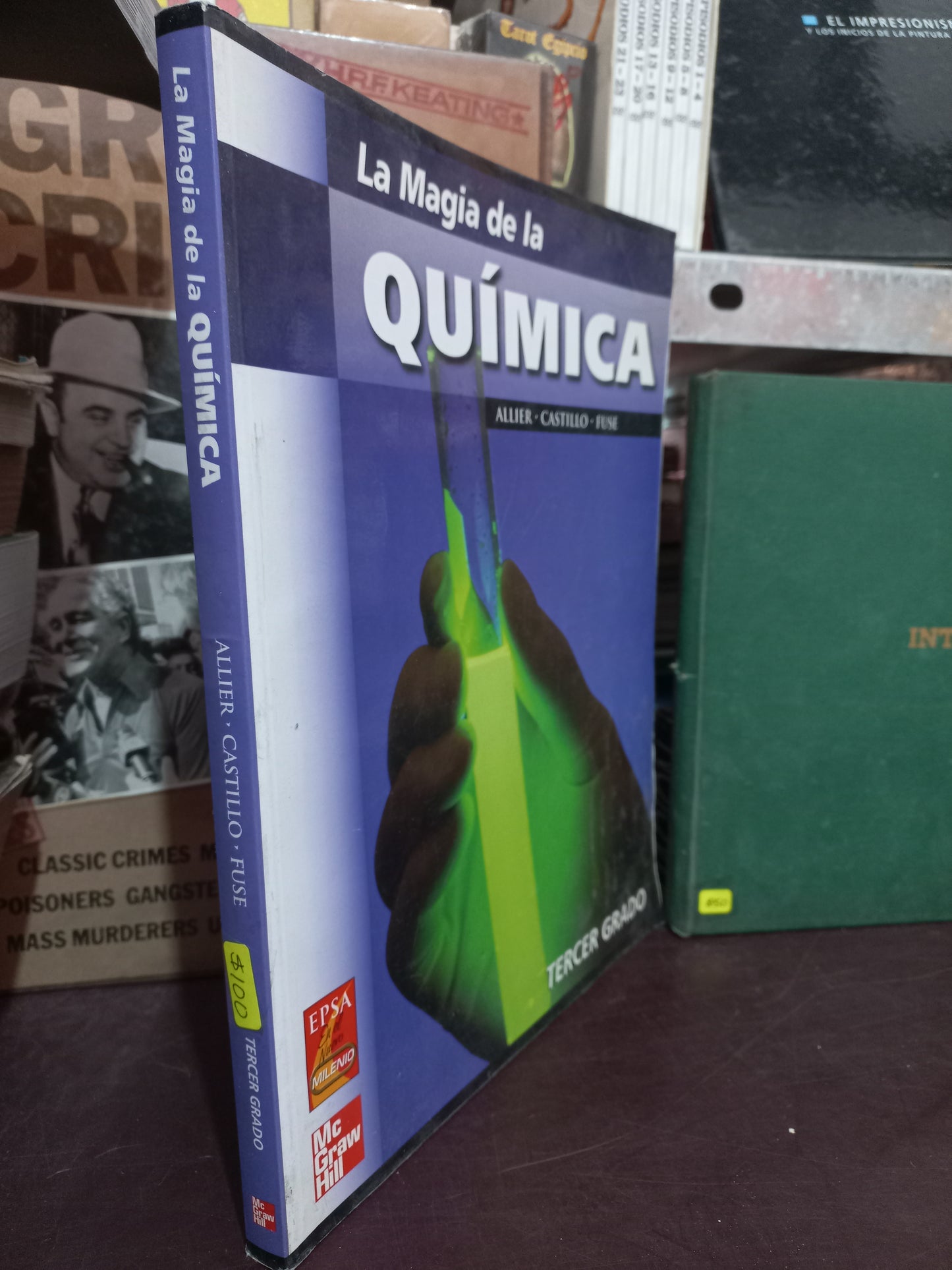 LA MAGIA DE LA QUÍMICA POR ROSALÍA ANGÉLICA ALLIER, ARIEL CASTILLO Y LILIA FUSE USADO QUÍMICA LITERARIO 305