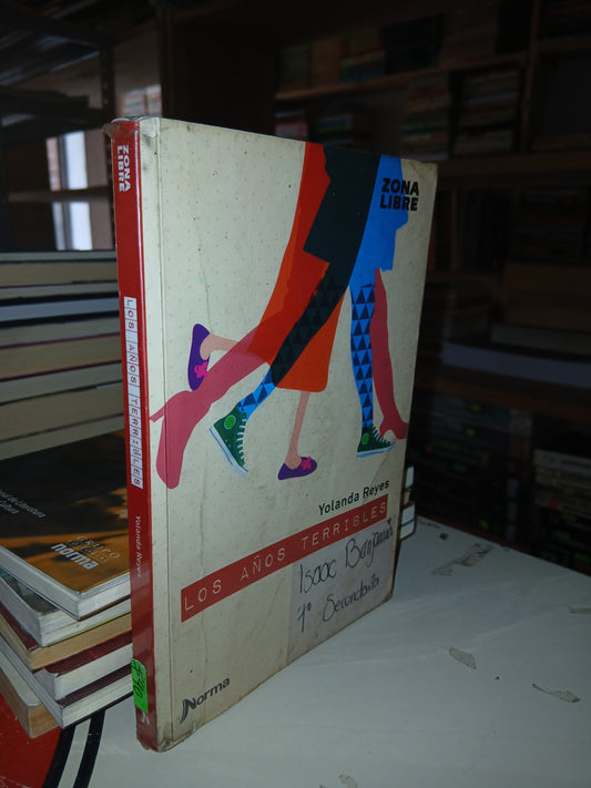 LOS AÑOS TERRIBLES POR  YOLANDA REYES USADO NOVELA LITERARIO 207