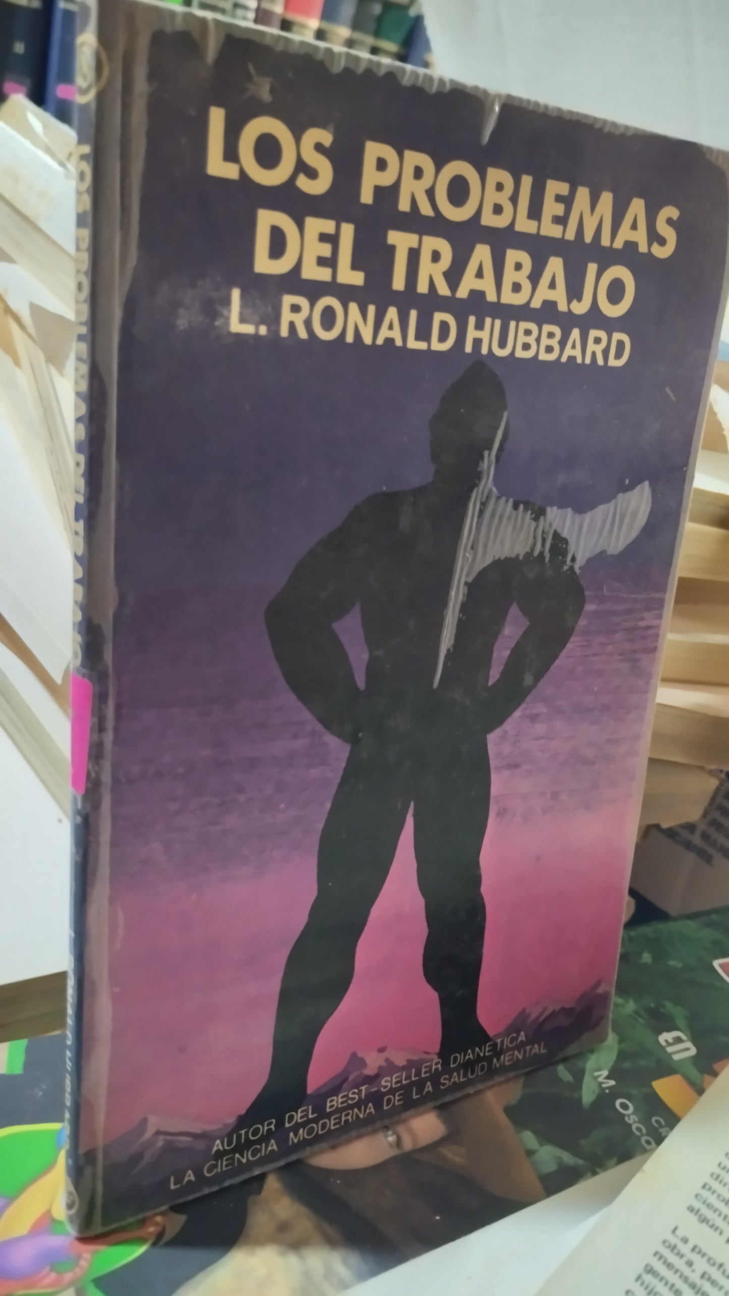 LOS PROBLEMAS DEL TRABAJO POR L RONALD HUBBARD LIBRO USADO SUPERACION PERSONAL ALDAMA