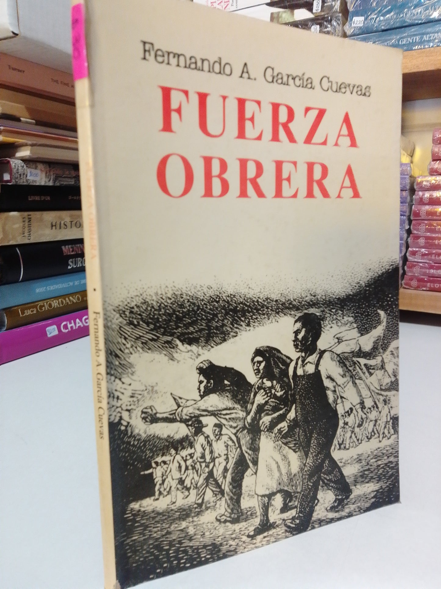FUERZA OBRERA POR FERNANDO A.GARCIA CUEVAS USADO HISTORIA JUAREZ