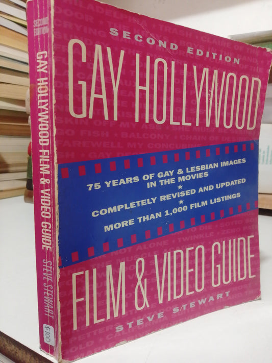 GAY HOLLYWOOD FILM Y VIDEO GUIDE POR STEVE STEWART USADO IDIOMAS JUAREZ