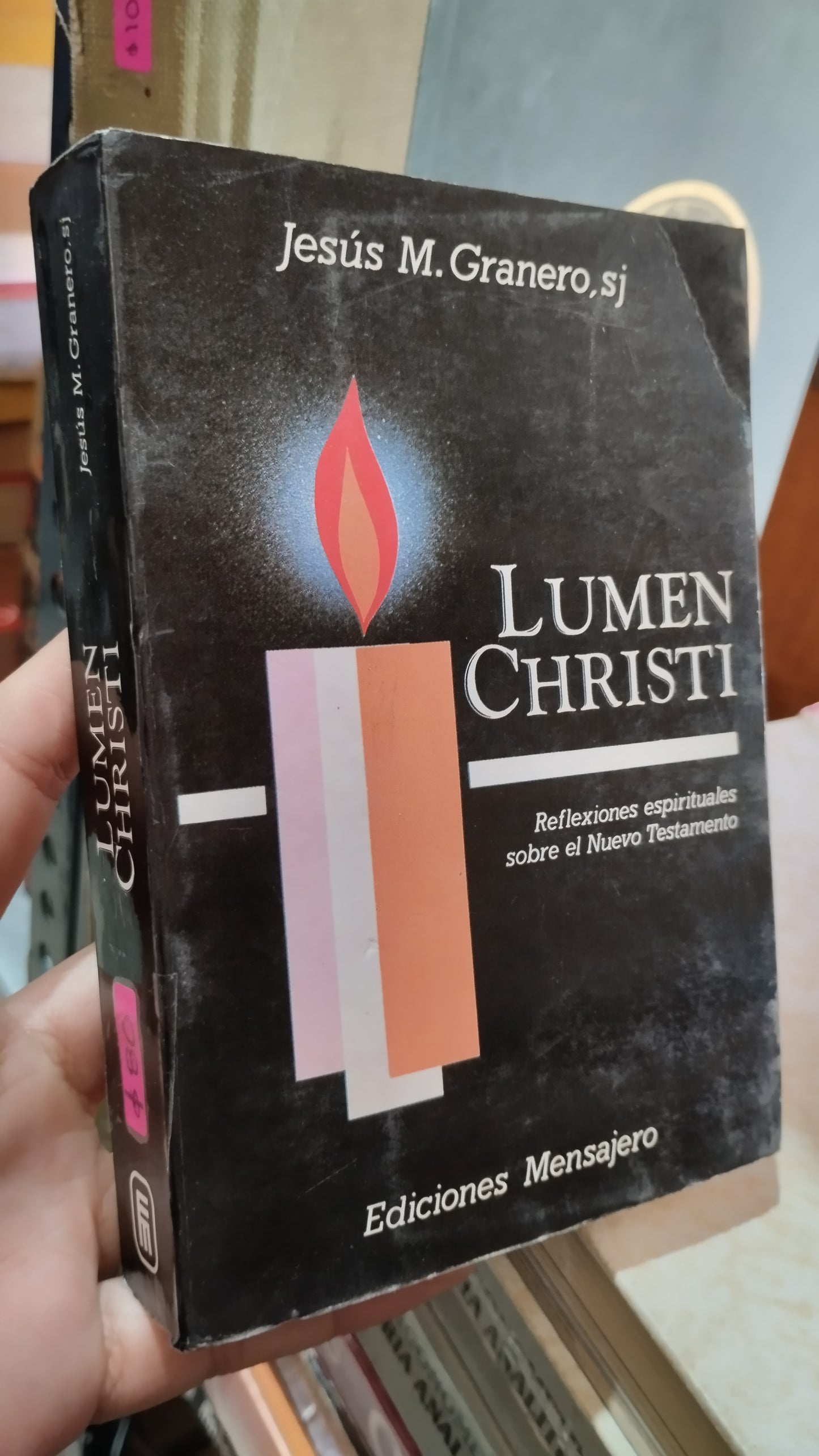 LUMEN CHRISTI POR JESUS M GRANERO LIBRO USADO RELIGION ALDAMA