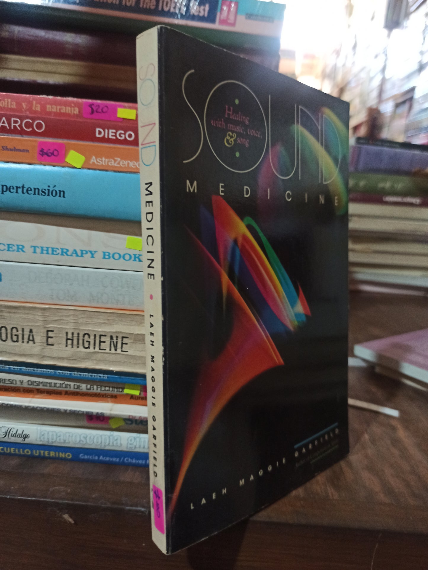 SOUND MEDICINE POR LEAH MAGGIE GARFIELD USADO SALUD ALDAMA