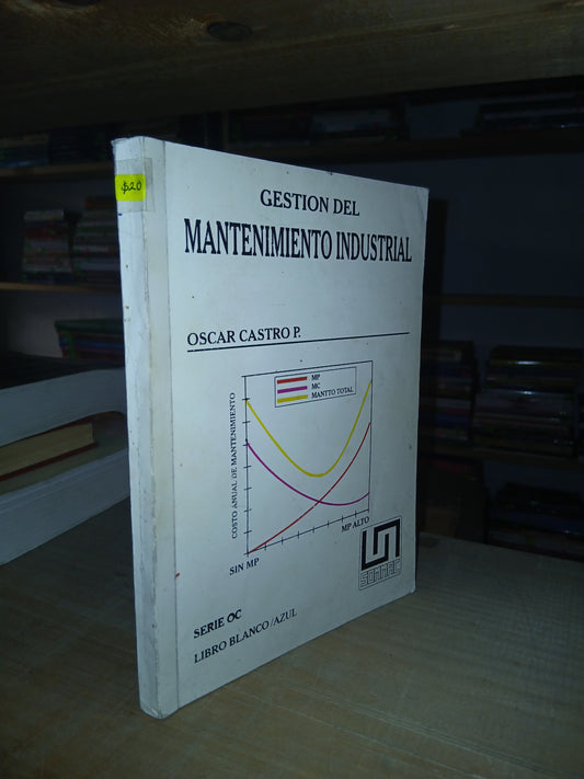 GESTIÓN DEL MANTENIMIENTO INDUSTRIAL POR OSCAR CASTRO P. USADO ADMINISTRACIÓN LITERARIO 207