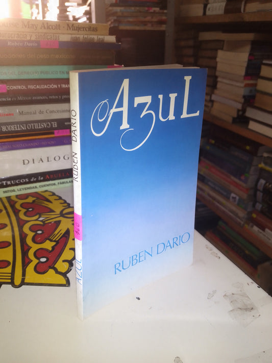 AZUL POR RUBÉN DARÍO USADO POESÍA LITERARIO 207