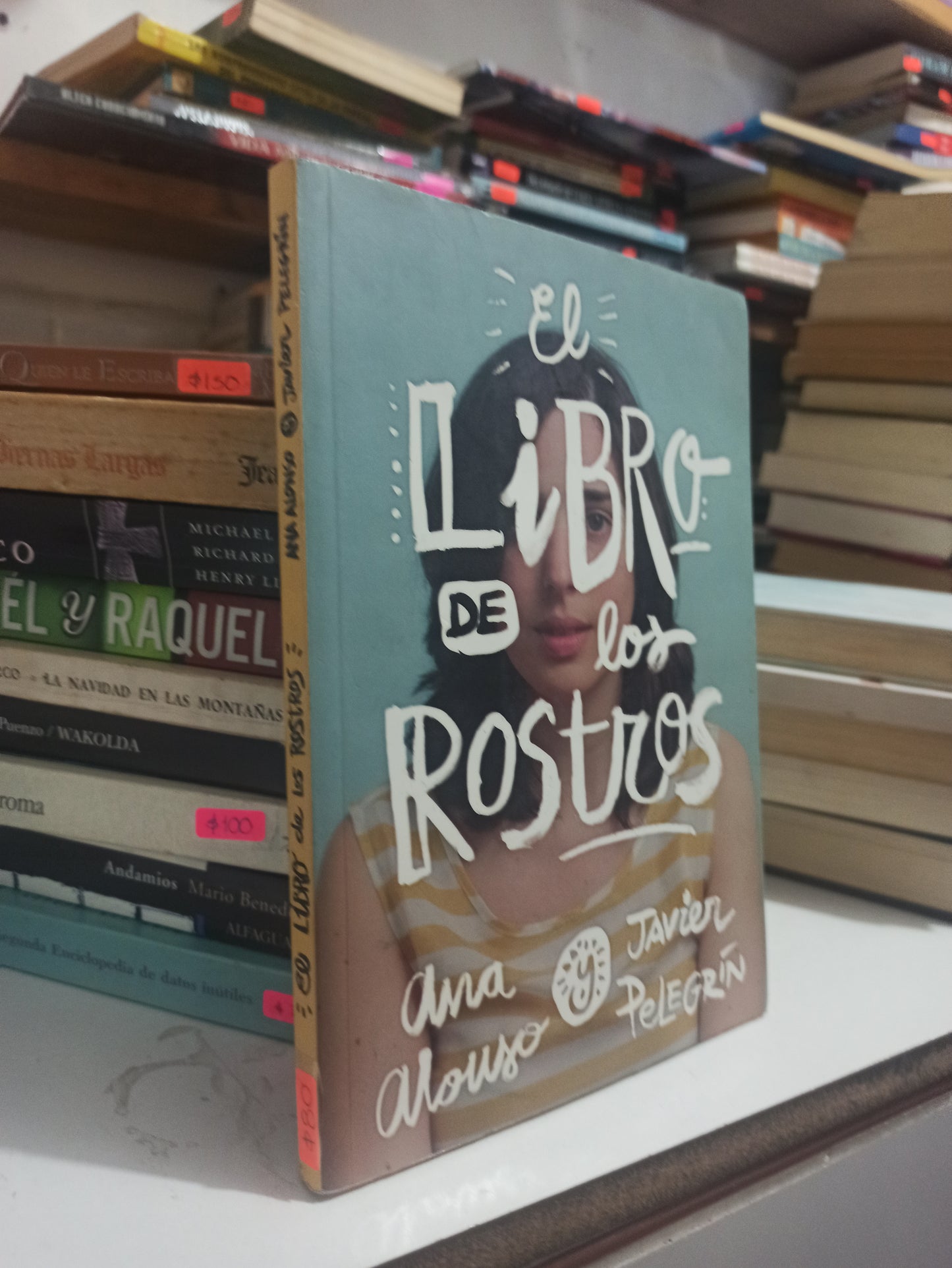 EL LIBRO DE LOS ROSTROS POR ANA ALONSO USADO NOVELAS JUÁREZ
