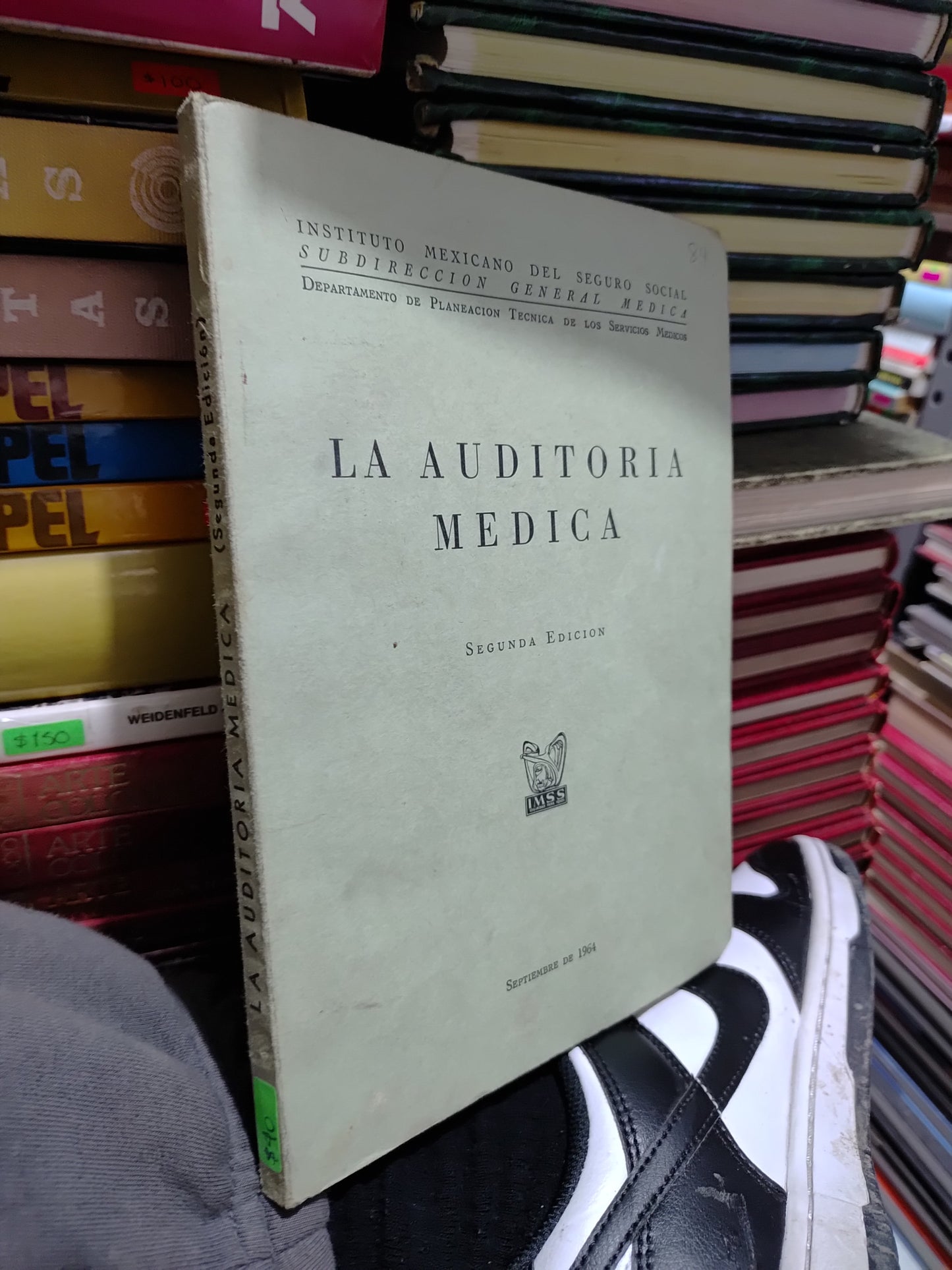 LA AUDITORIA MEDICA SEGUNDS EDICION POR EL IMSS USADO DERECHO JUAREZ 507