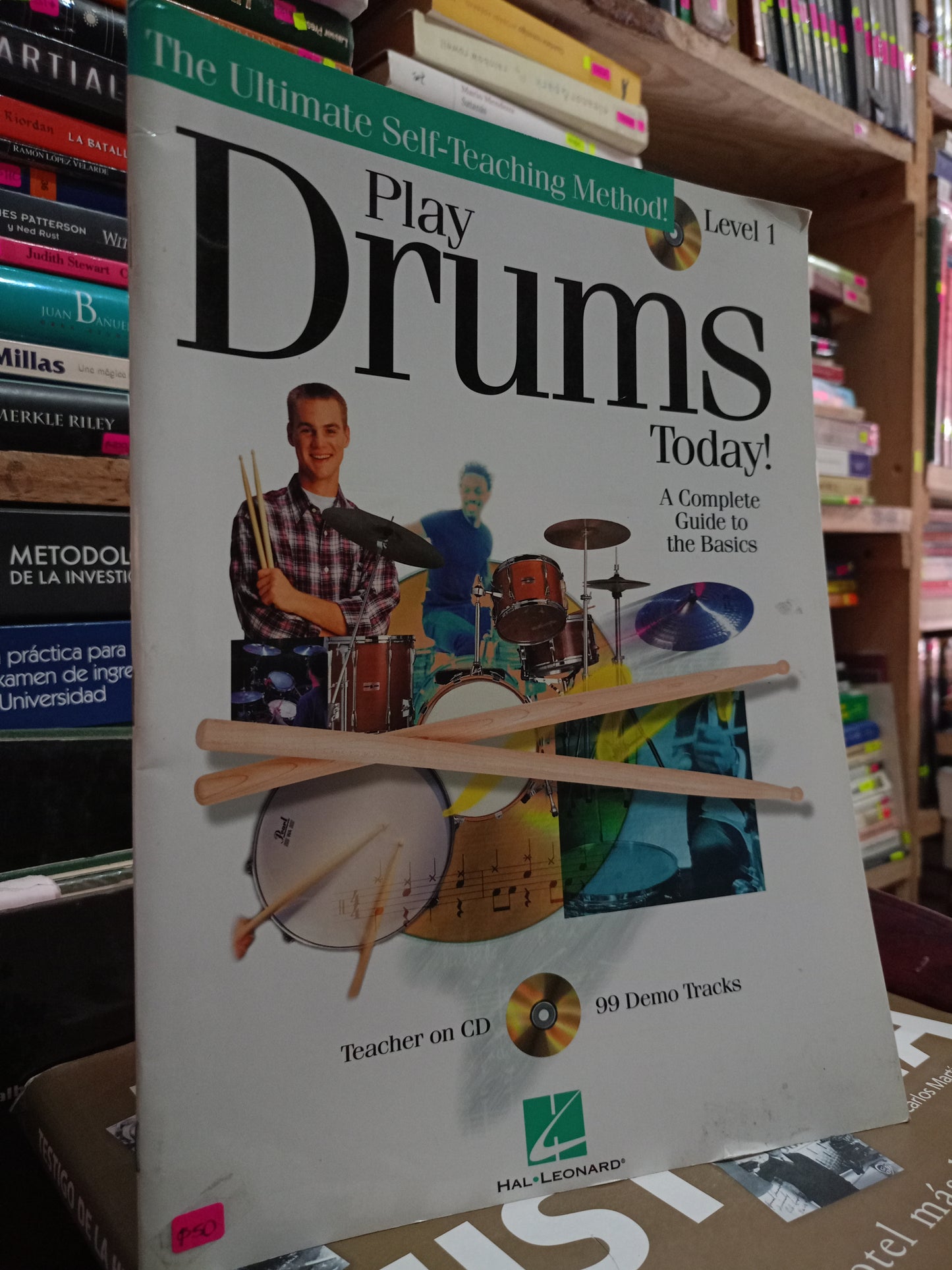 PLAY DRUMS USADO MUSICA LITERARIO 305