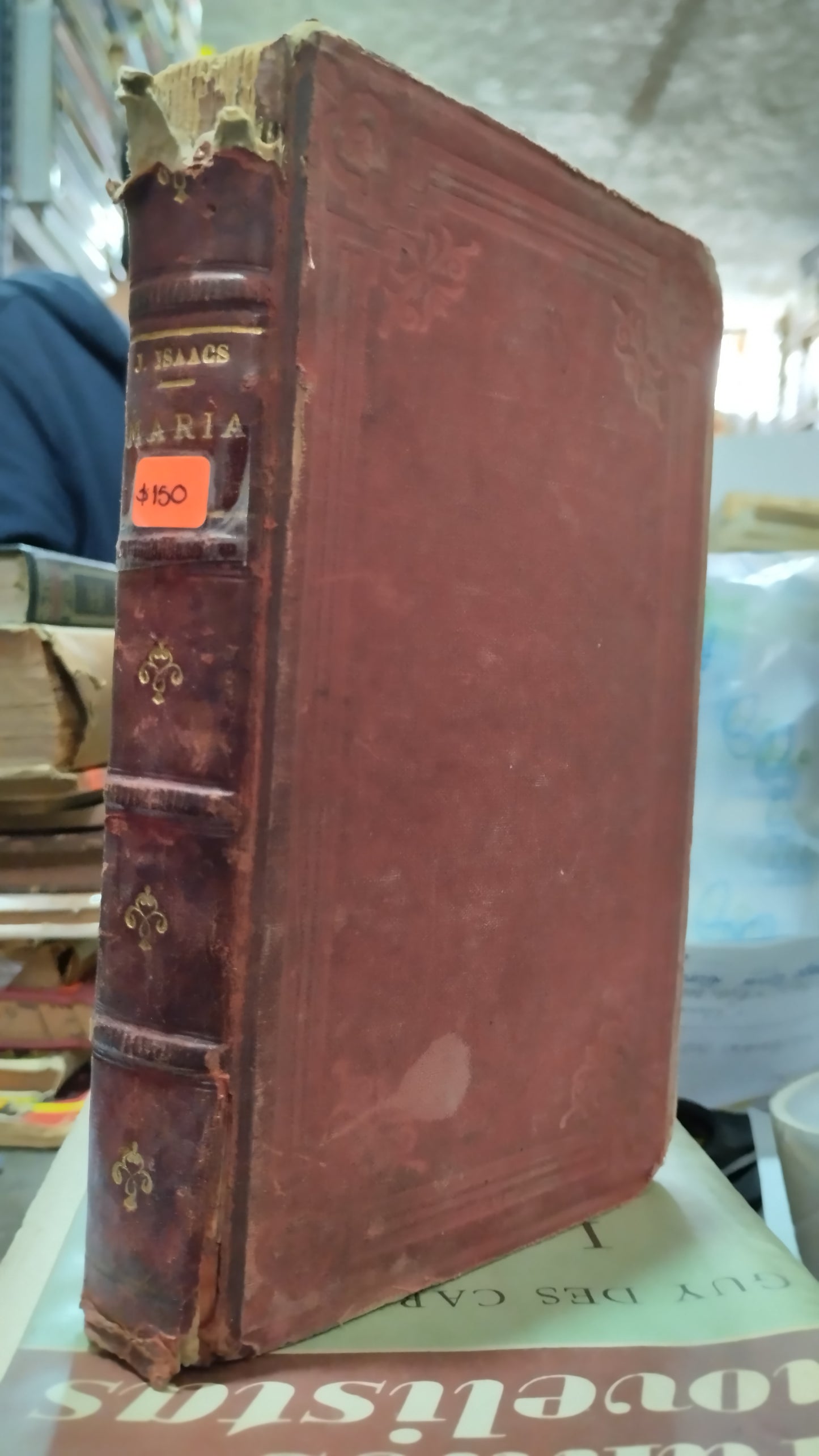 MARIA POR JORGE ISAACS LIBRO USADO ANTIGUO ALDAMA