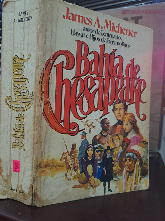 BAHÍA DE CHESAPEAKE  JAMES A. MICHENER USADO NOVELA LITERARIO 305