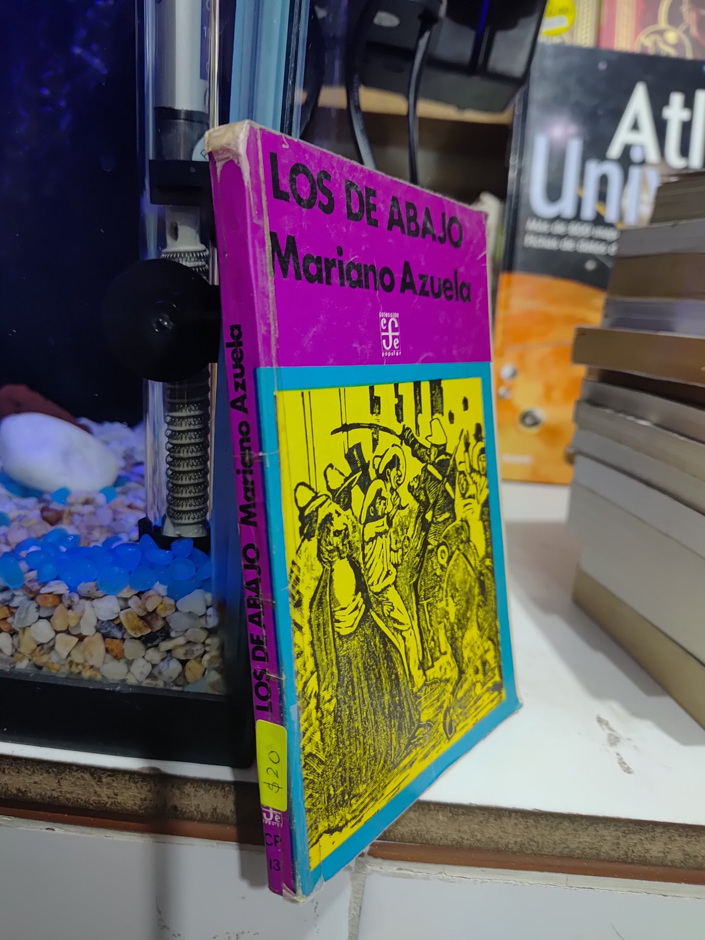 LOS DE ABAJO POR MARIANO AZUELA USADO NOVELAS JUAREZ