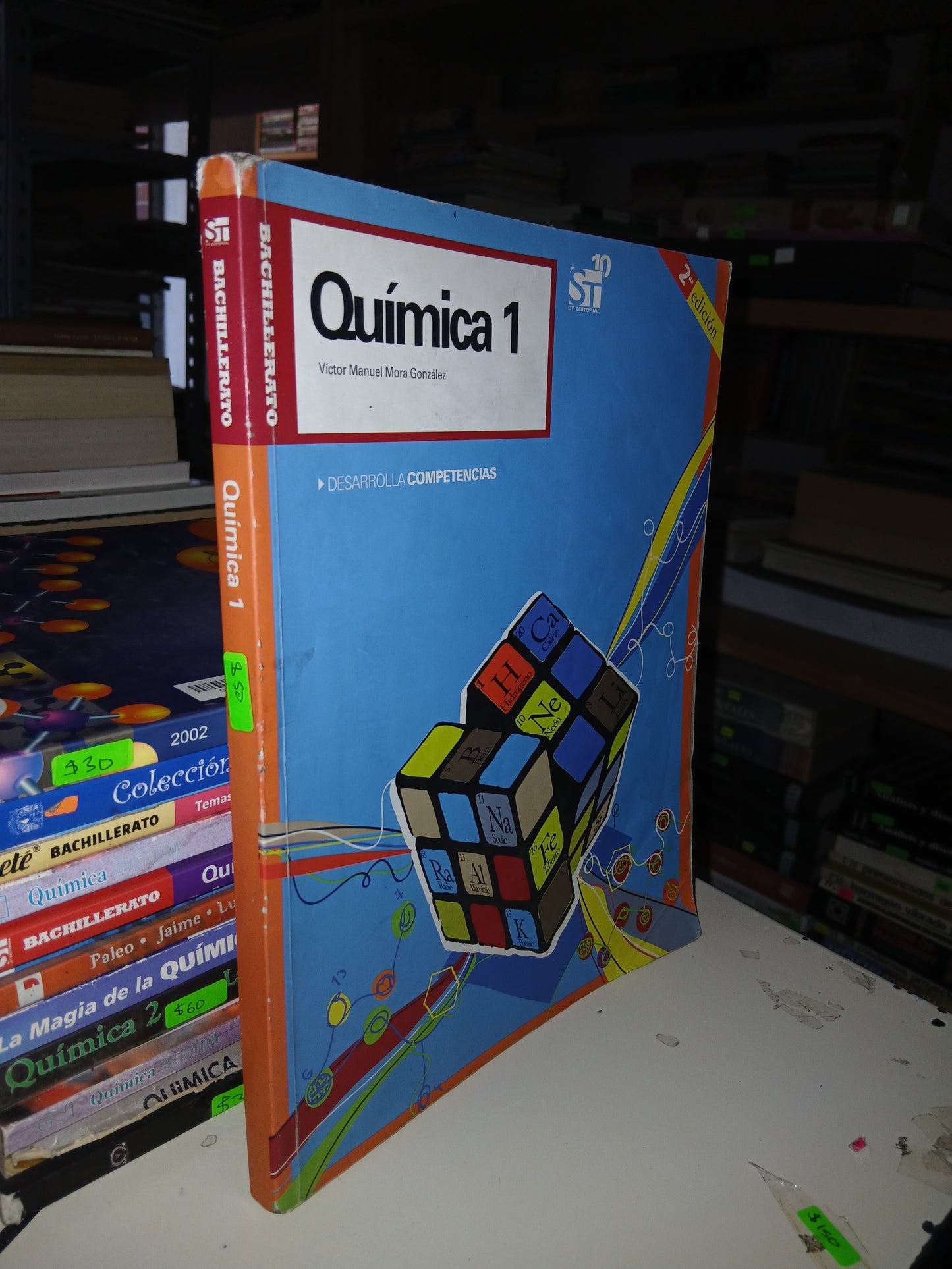 QUÍMICA 1 (BACHILLERATO) POR VÍCTOR MANUEL MORA GONZÁLEZ USADO QUÍMICA LITERARIO 207