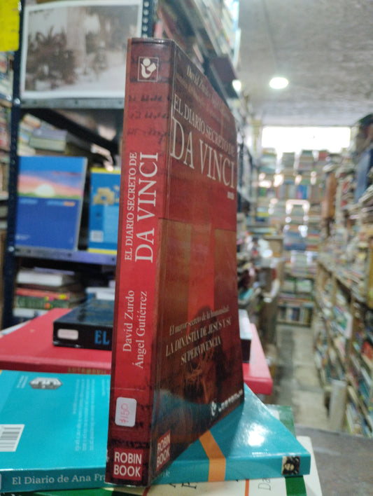 EL DIARIO SECRETO DE DA VINCI POR DAVID ZURDO Y ANGEL GUTIERREZ USADO NOVELAS ALDAMA