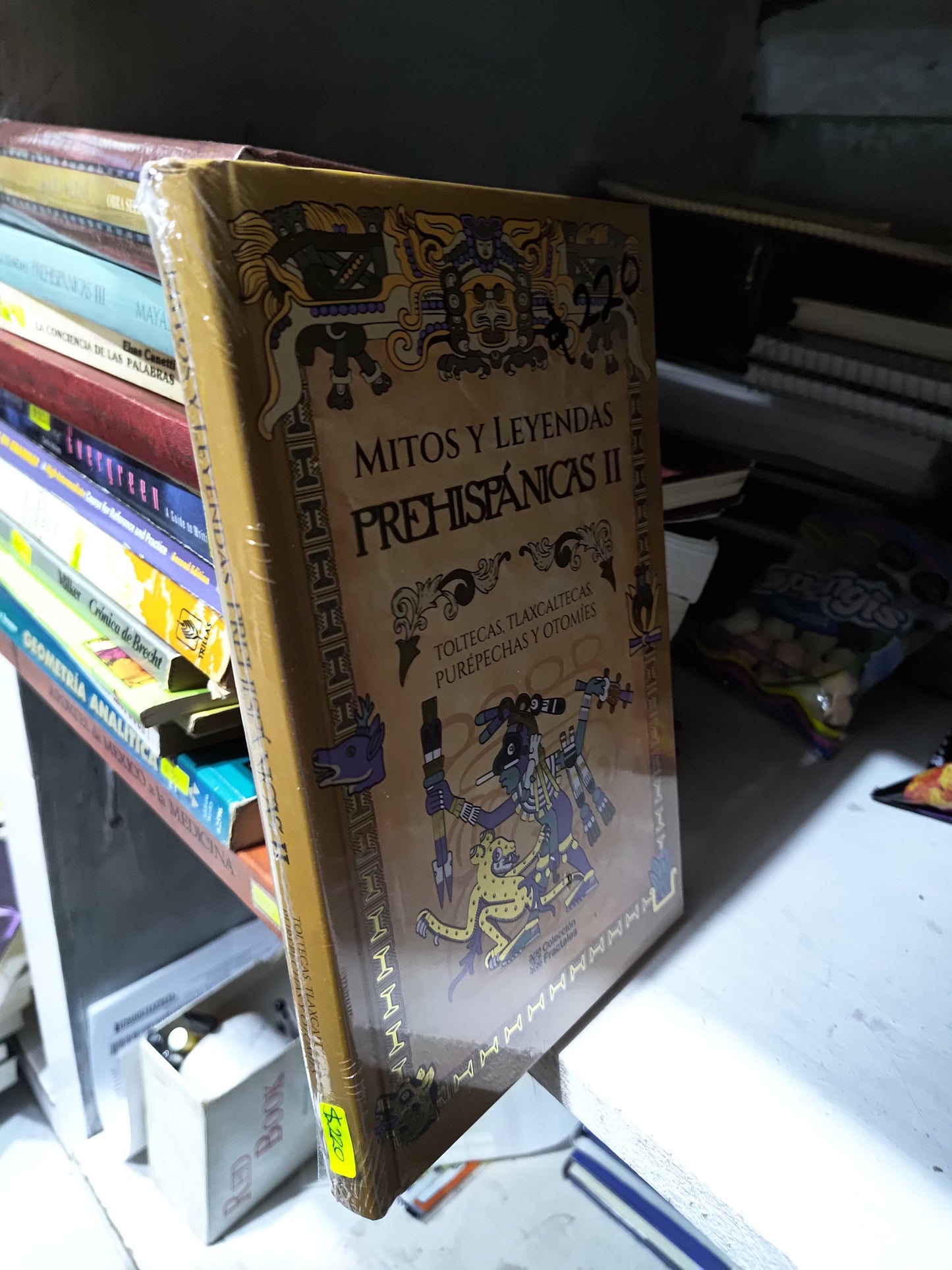 MITOS Y LEYENDAS PREHISPANICAS 2 TOLTECAS Y TLAXCALTECAS POR COLECCION FRACTALES NUEVO JUAREZ