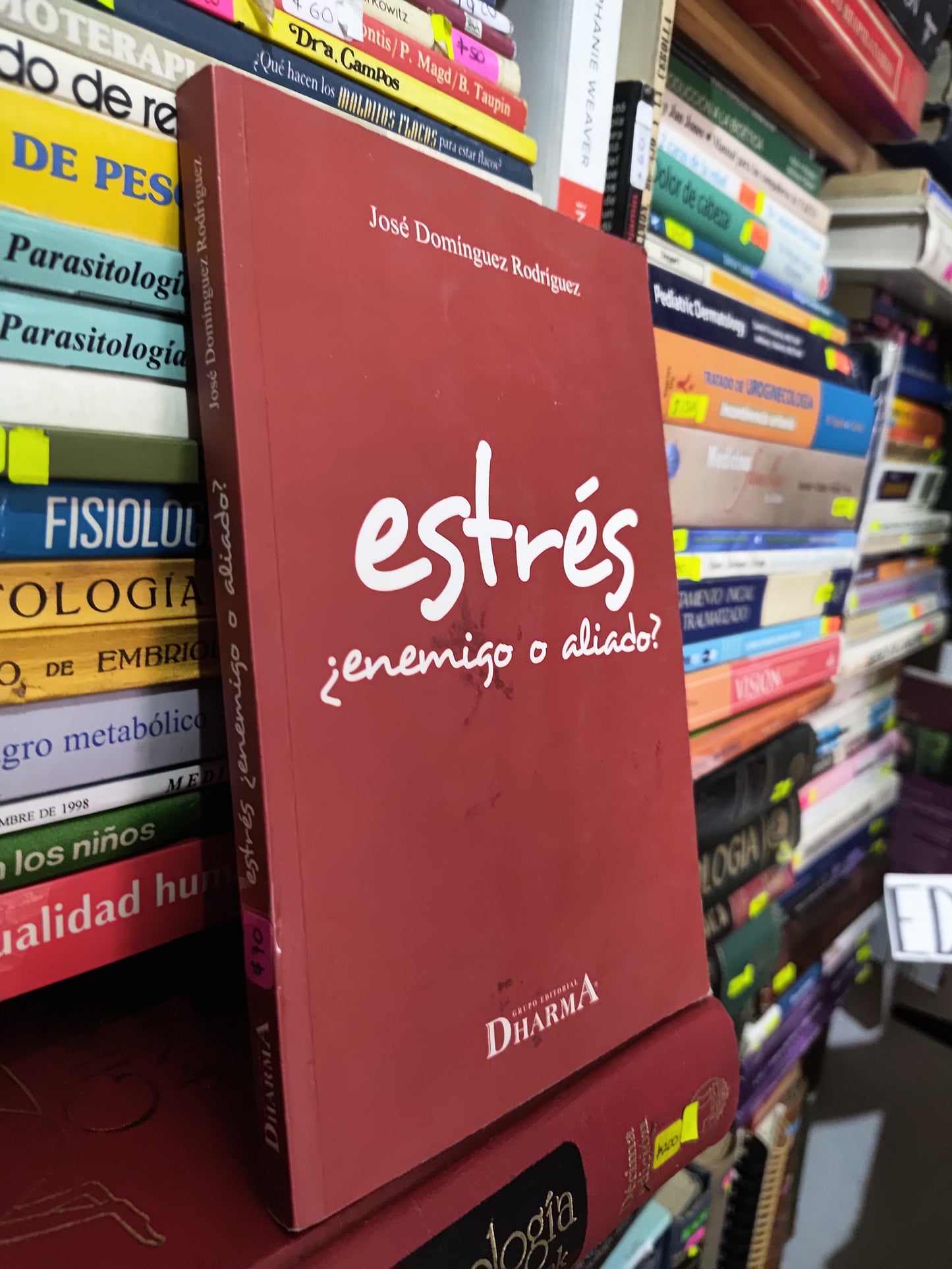 ESTRES ¿ENEMIGO O ALIADO? POR JOSE DOMINGUEZ RODRIGUEZ USADO SUP PERSONAL LITERARIO 305