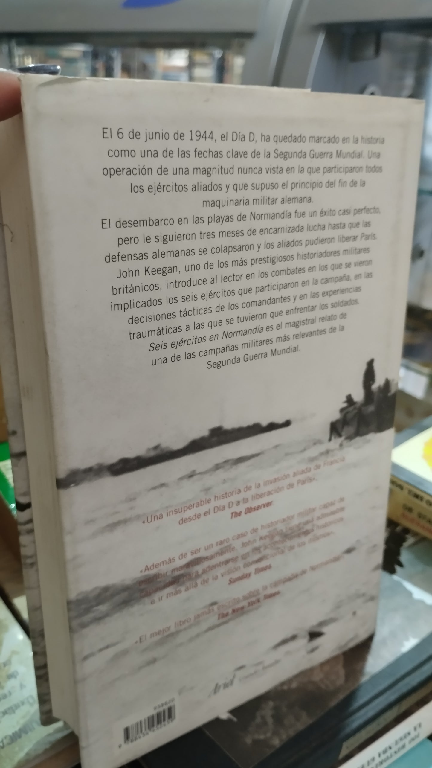 SEIS EJÉRCITOS EN NORMANDÍA POR JOHN KEEGAN LIBRO USADO HISTORIA ALDAMA EDITORIAL ARIEL GRANDES BATALLAS EN BUEN ESTADO