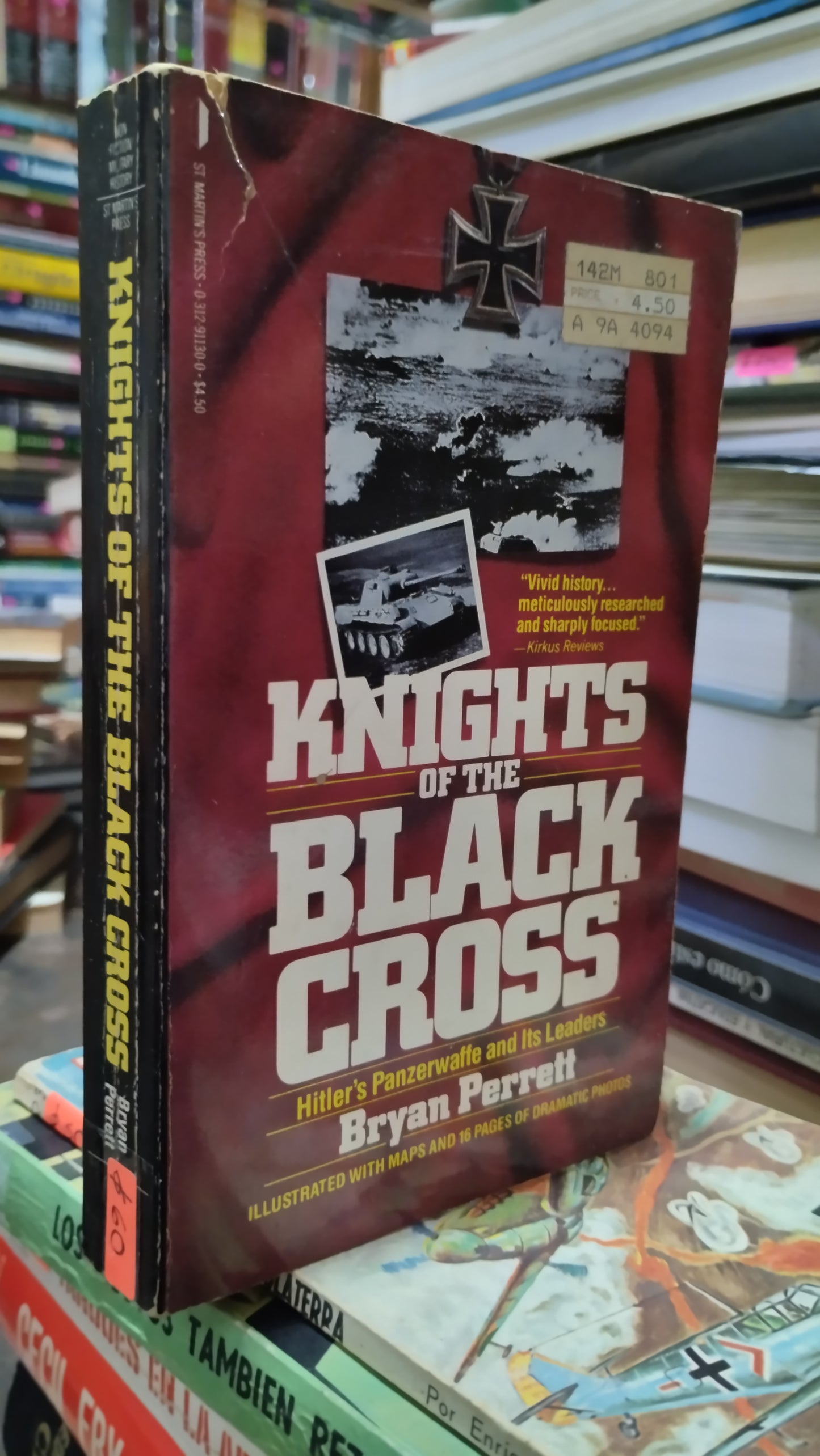 KNIGHTS OF THE BLACK CROSS POR BRYAN PERRETT LIBRO USADO HISTORIA ALDAMA