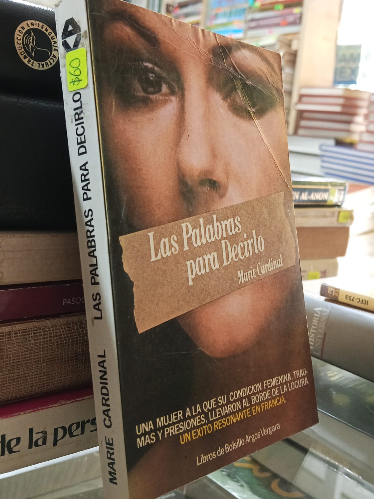 LAS PALABRAS PARA DECIRLO DE MARIE CARDINAL USADO NOVELA JUAREZ 507