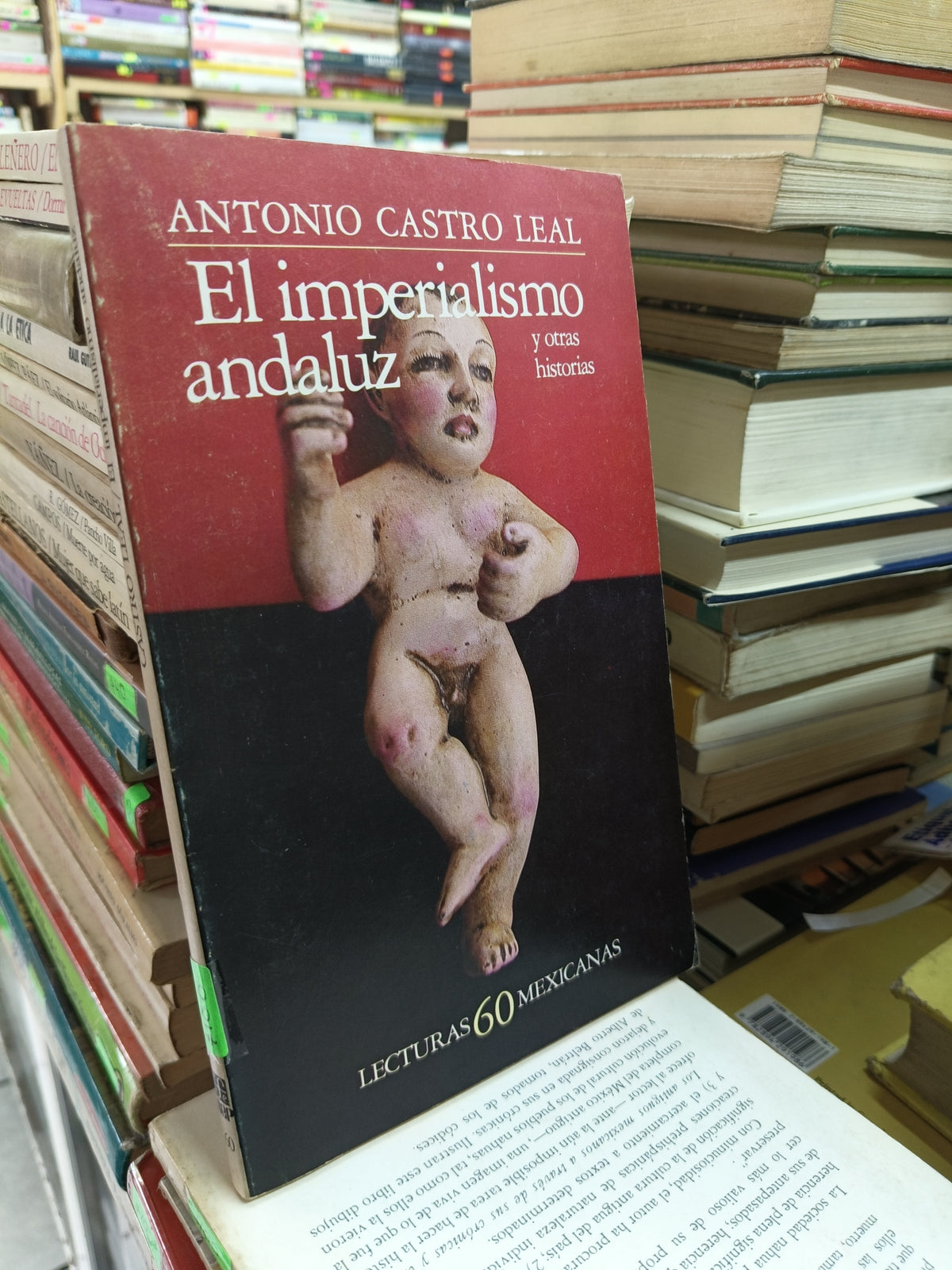 EL IMPERIALISMO ANDULUZ POR ANTONIO CASTRO LEAL USADO NOVELA JUAREZ 515