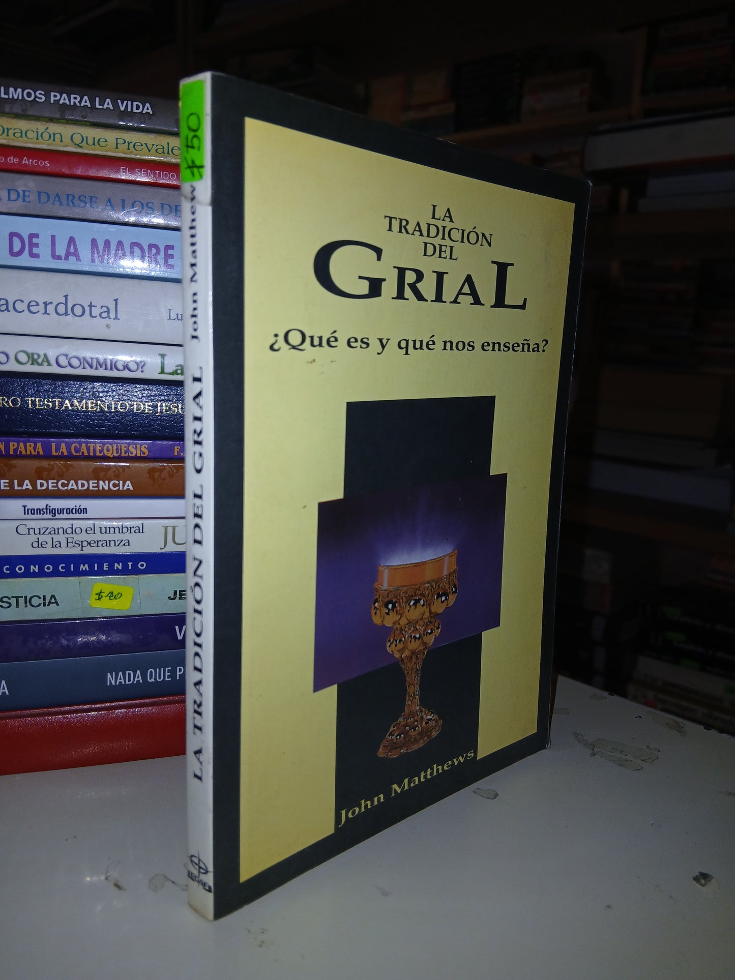 LA TRADICIÓN DEL GRIAL POR JOHN MATTHEWS USADO RELIGIÓN LITERARIO 207