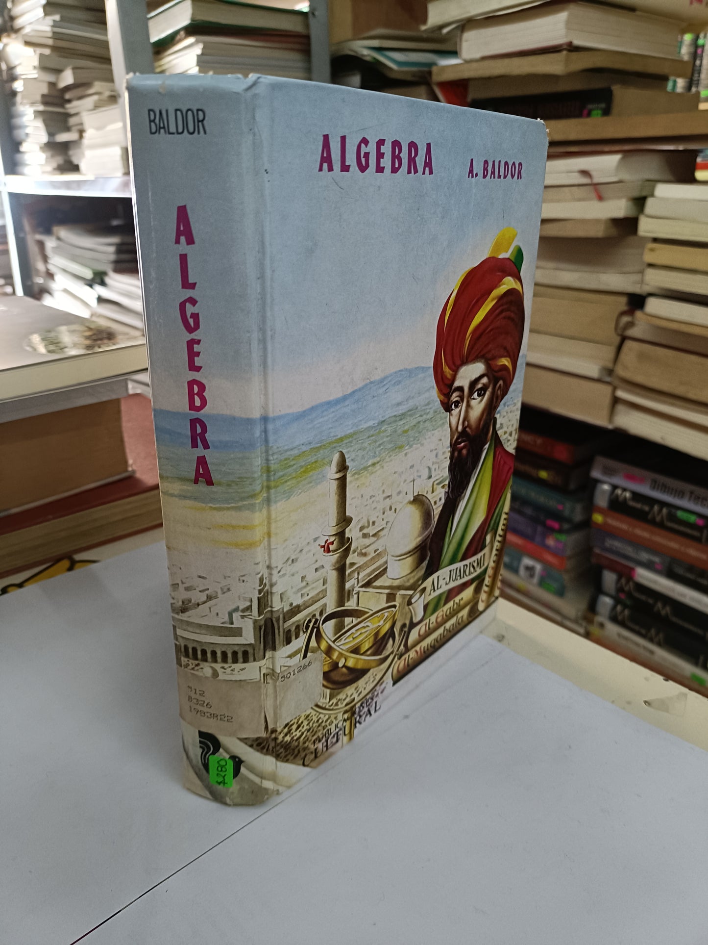 ALGEBRA POR BALDOR USADO MATEMATICAS LITERARIO 207