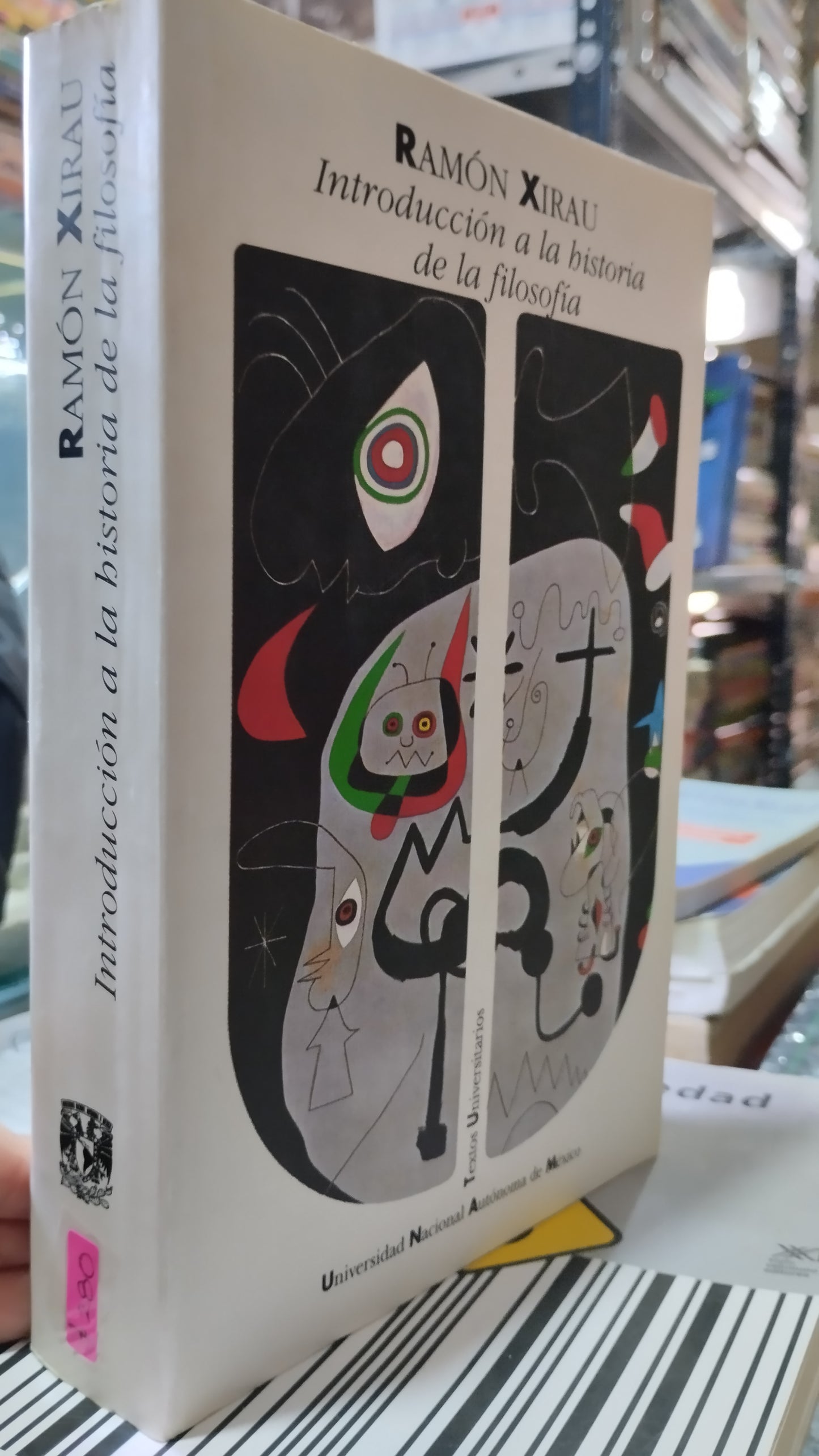 INTRODUCCION A LA HISTORIA DE LA FILOSOFIA POR RAMON XIRAU LIBRO USADO SOCIOLOGIA ALDAMA