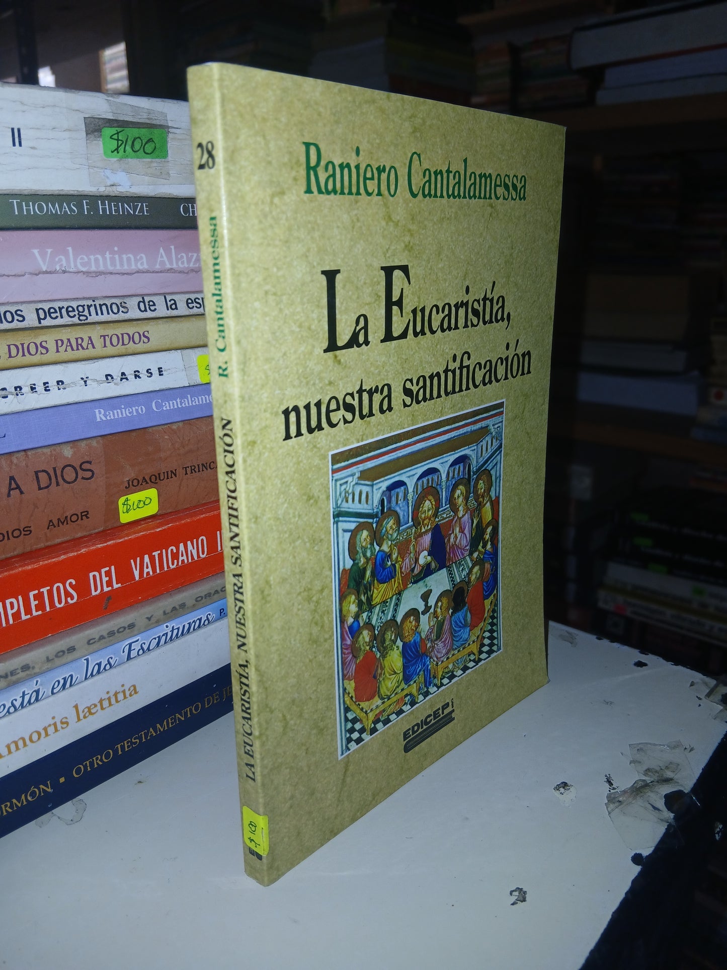 LA EUCARISTÍA, NUESTRA SANTIFICACIÓN POR RANIERO CANTALAMESSA USADO RELIGIÓN LITERARIO 207