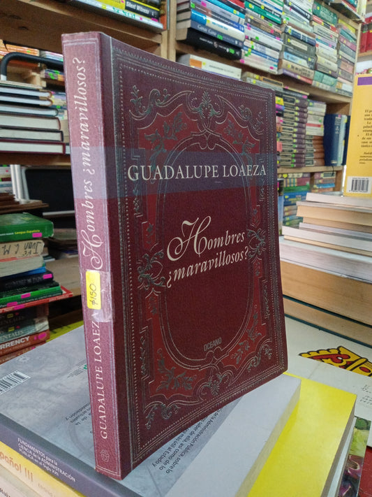 HOMBRES MARAVILLOSOS POR GUADALUPE LOAEZA USADO HISTORIA LITERARIO 207