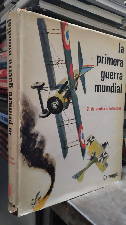 LA PRIMERA GUERRA MUNDIAL 2 POR CARROGGIO LIBRO USADO HISTORIA ALDAMA