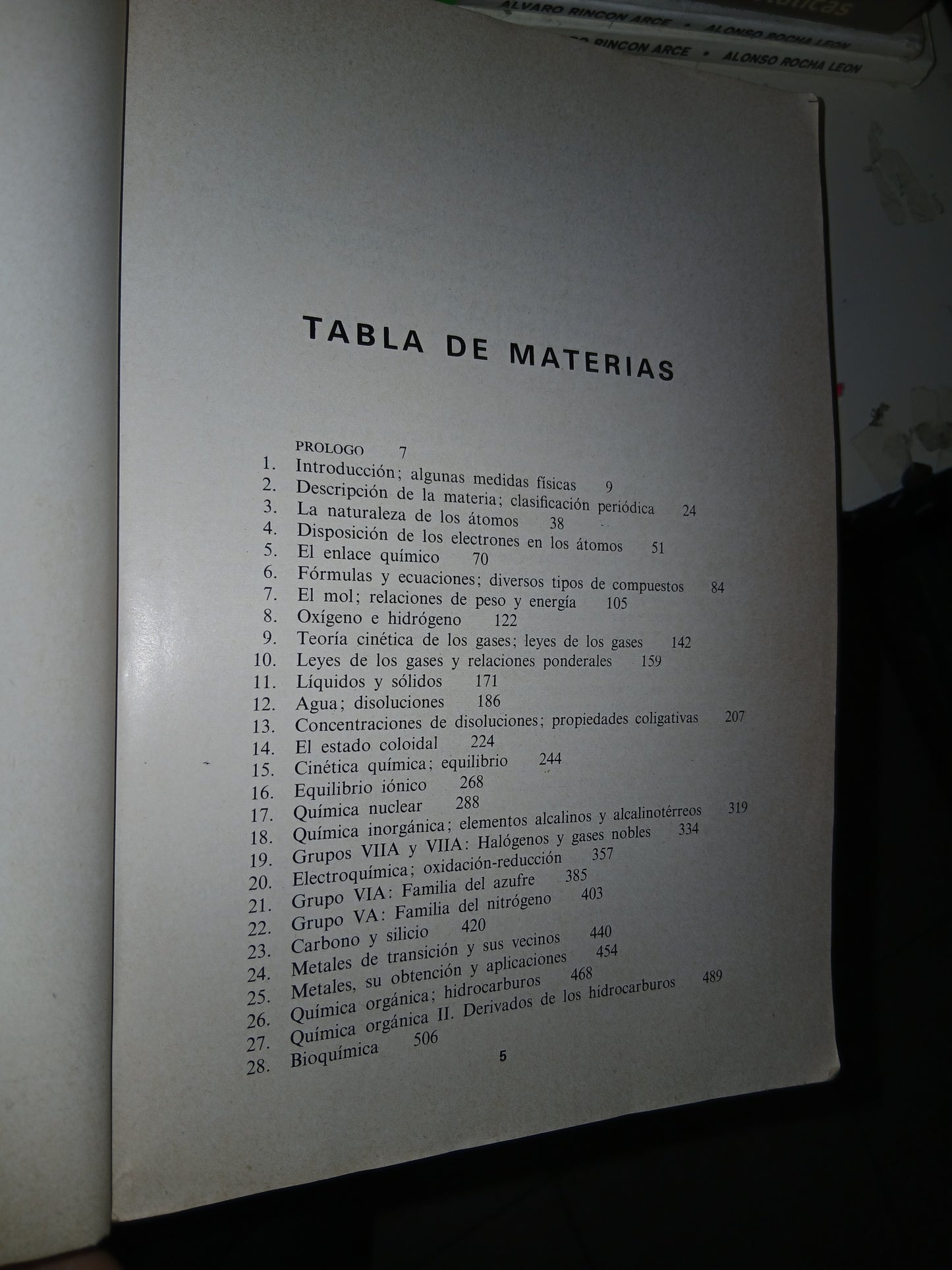 QUÍMICA GENERAL POR WOOD KEENAN BULL USADO QUÍMICA LITERARIO 207