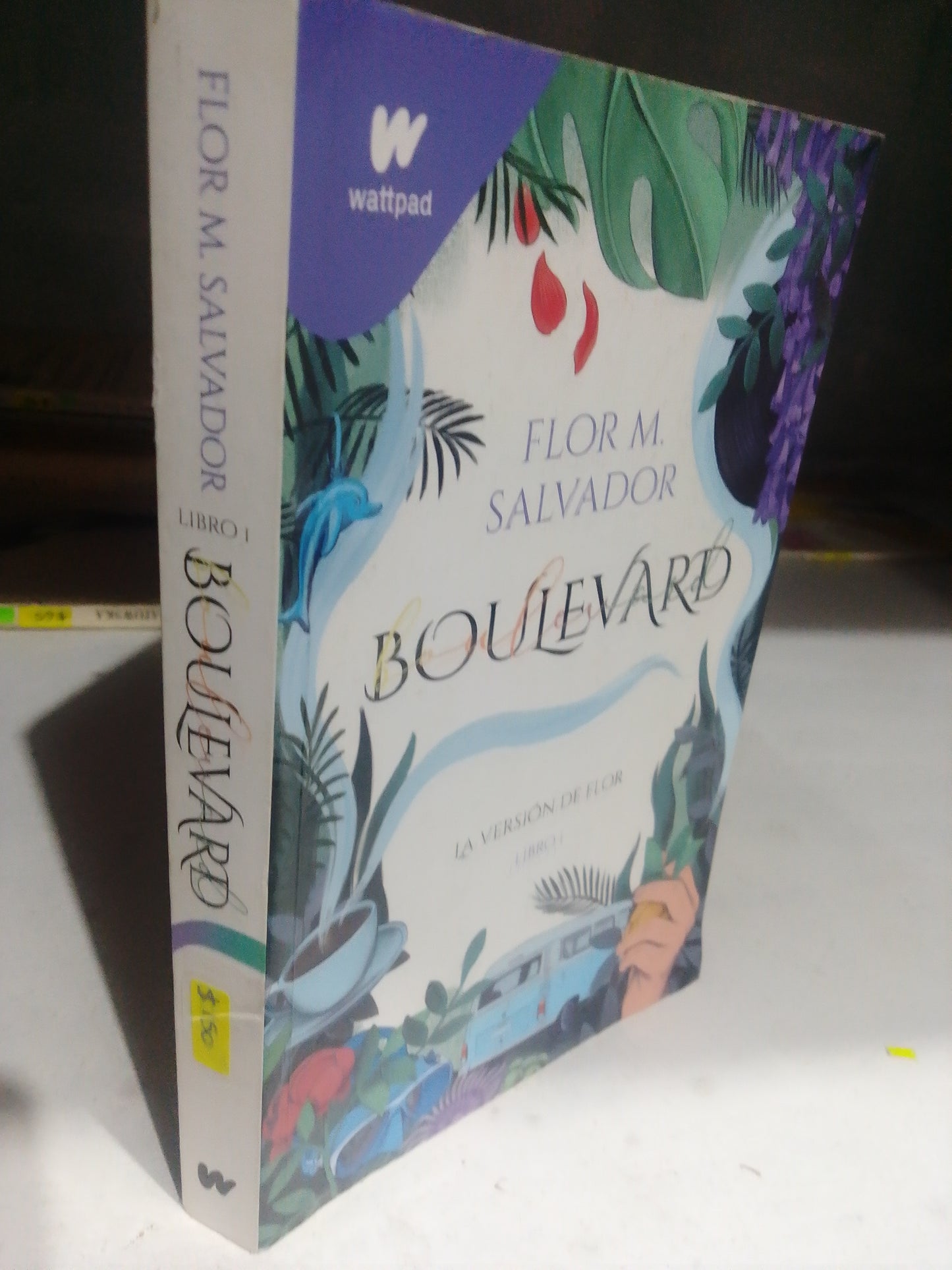 BOULEVARD POR FLOR M.SALVADOR USADO NOVELA JUAREZ